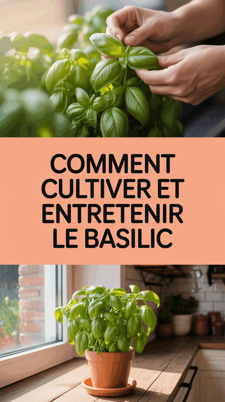 Comment cultiver et entretenir le basilic