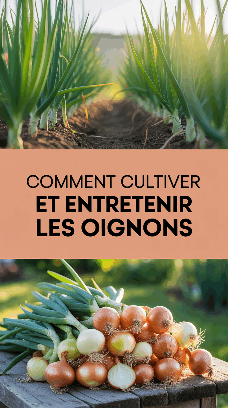 Comment cultiver et entretenir les oignons
