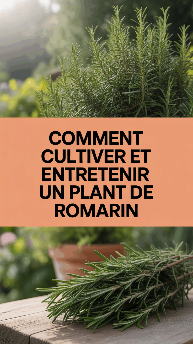 Comment cultiver et entretenir un plant de romarin