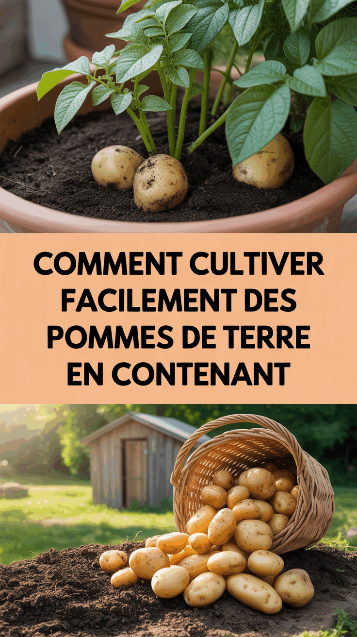 Comment cultiver facilement des pommes de terre en contenant
