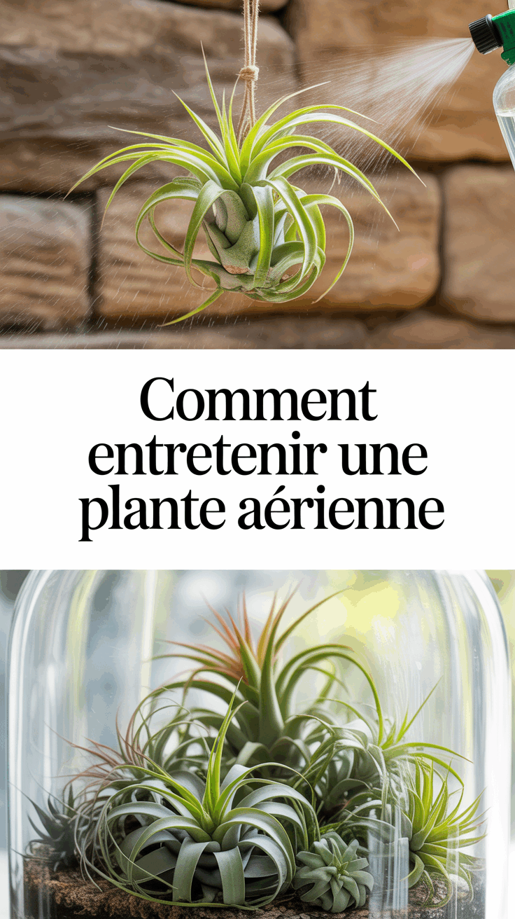 Comment entretenir une plante aérienne