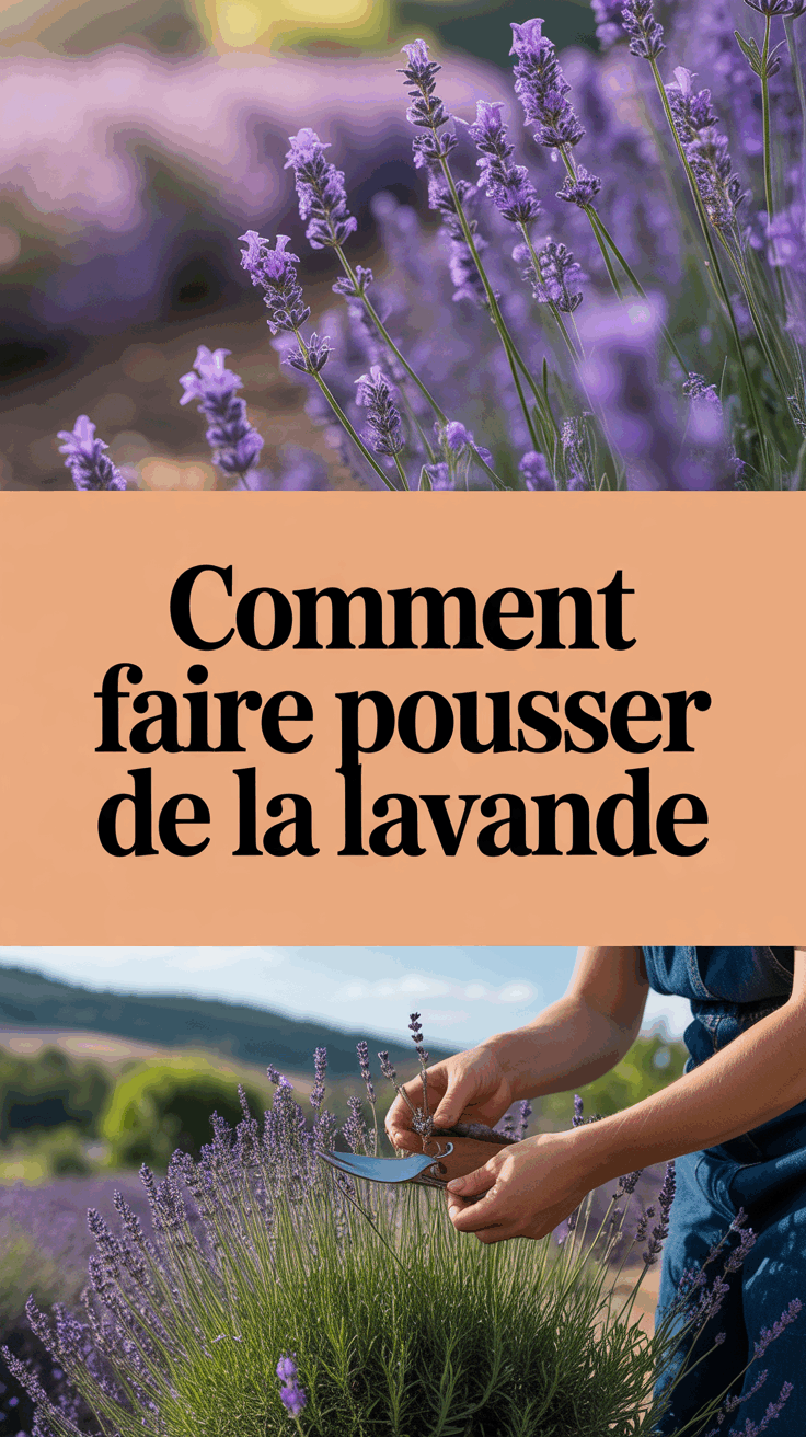 Comment faire pousser de la lavande