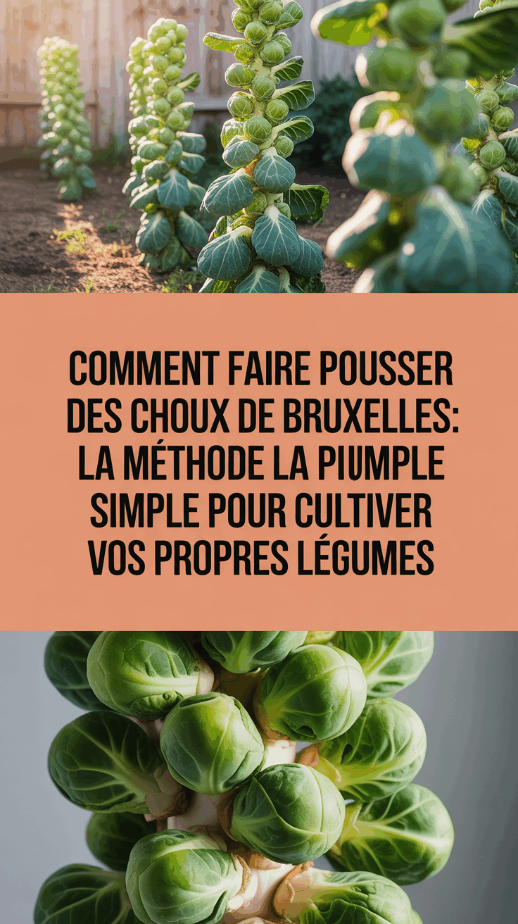 Comment faire pousser des choux de Bruxelles : la méthode la plus simple pour cultiver vos propres légumes