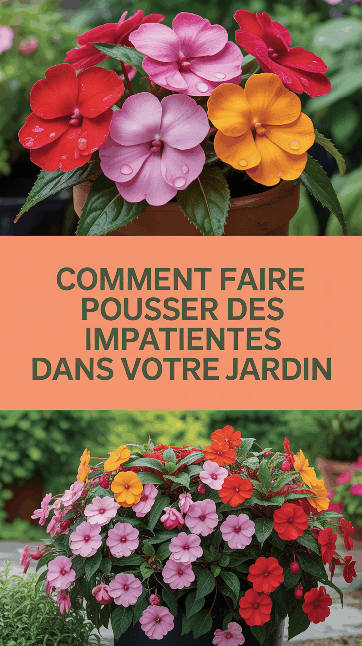 Comment faire pousser des impatientes dans votre jardin