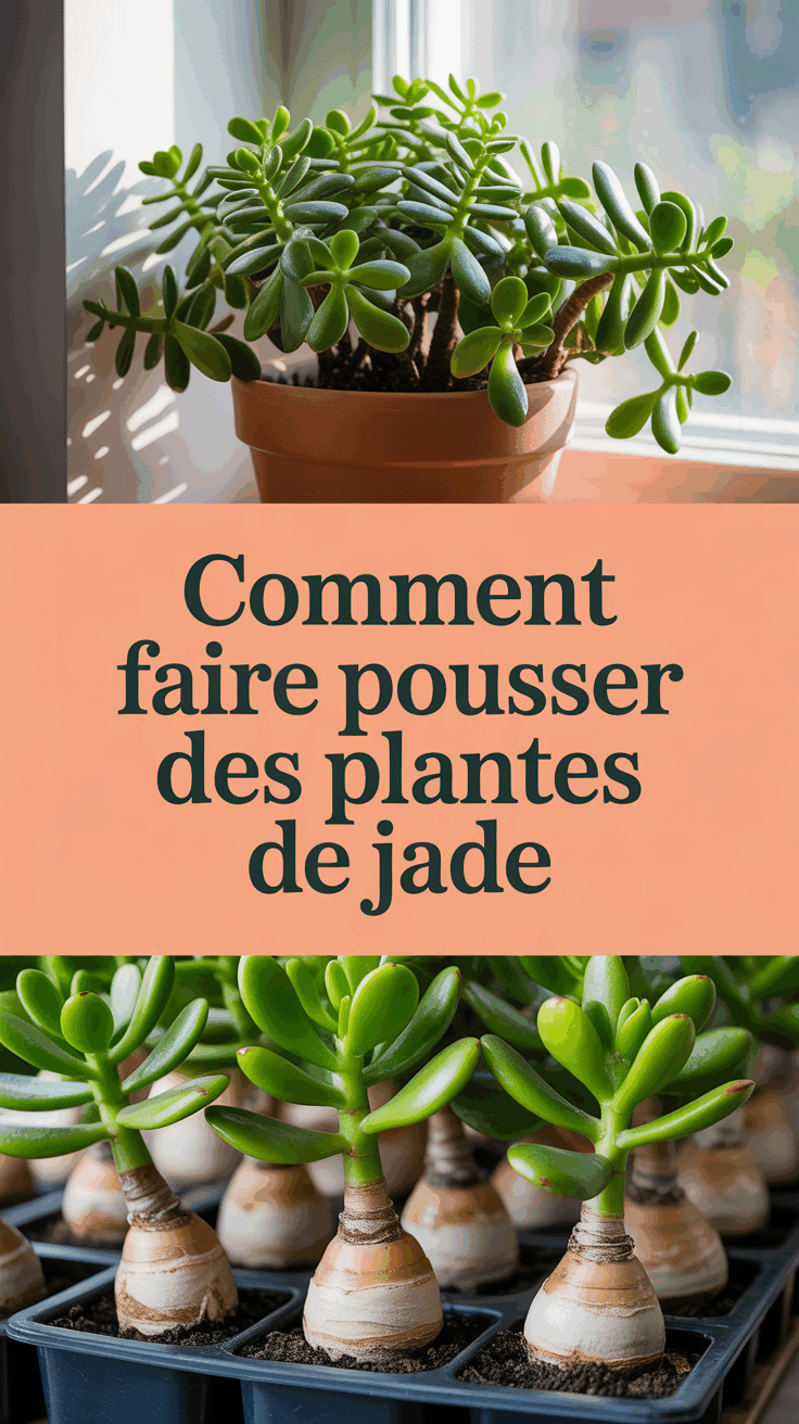 Comment faire pousser des plantes de jade