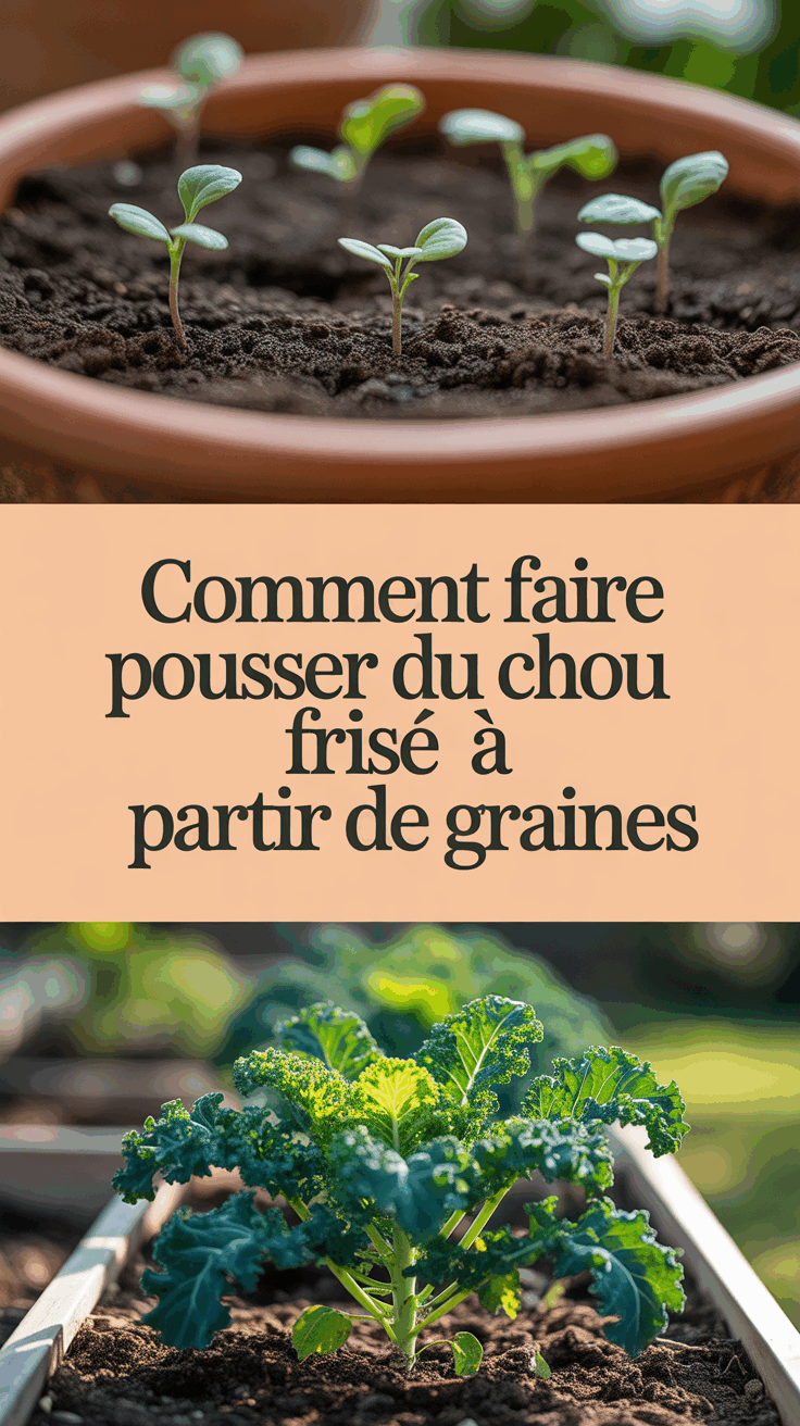 Comment faire pousser du chou frisé à partir de graines