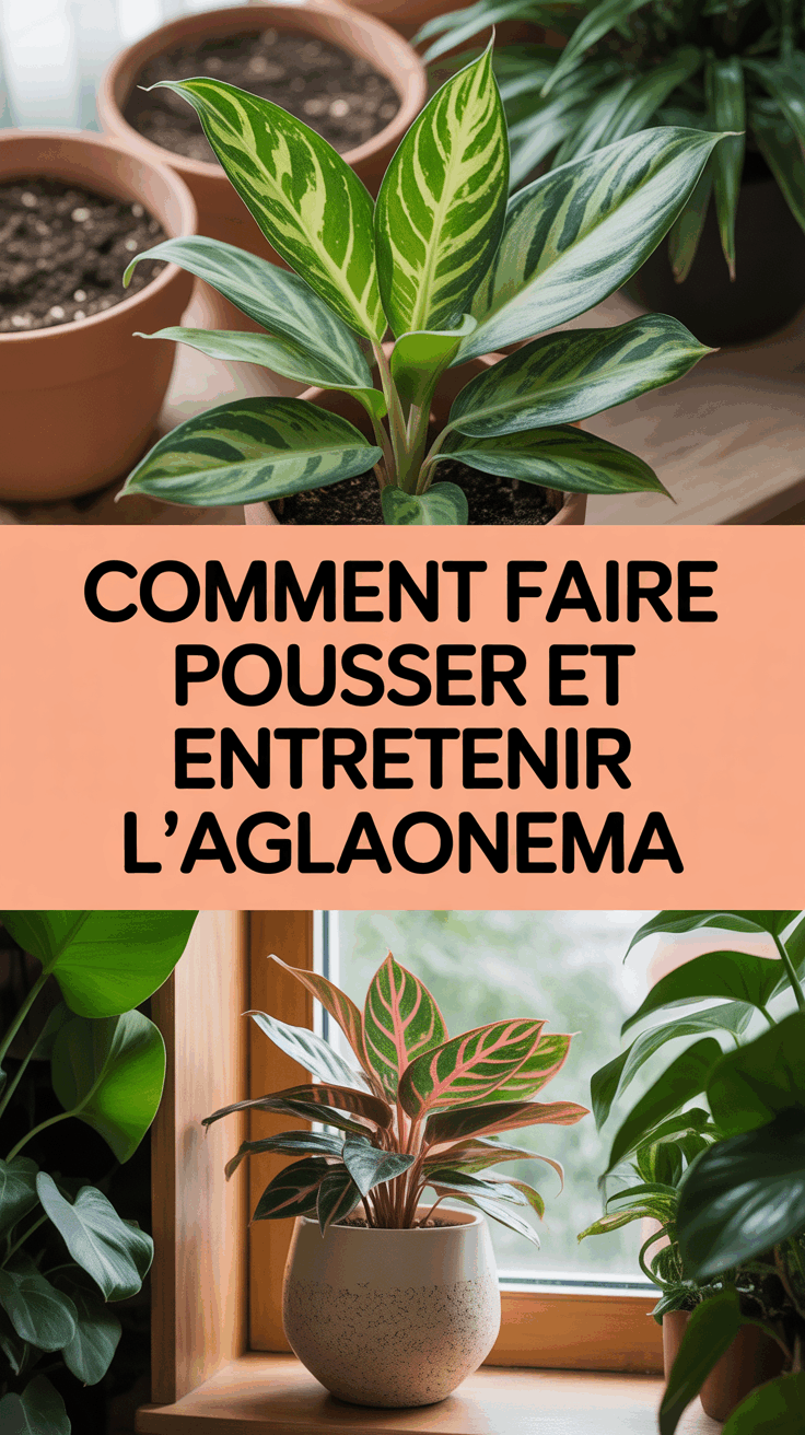 Comment faire pousser et entretenir l’Aglaonema