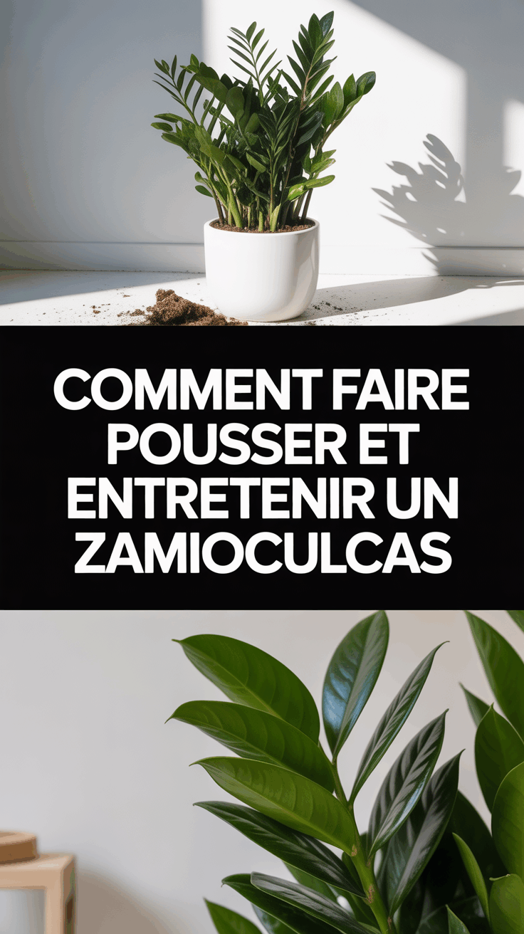 Comment faire pousser et entretenir un Zamioculcas