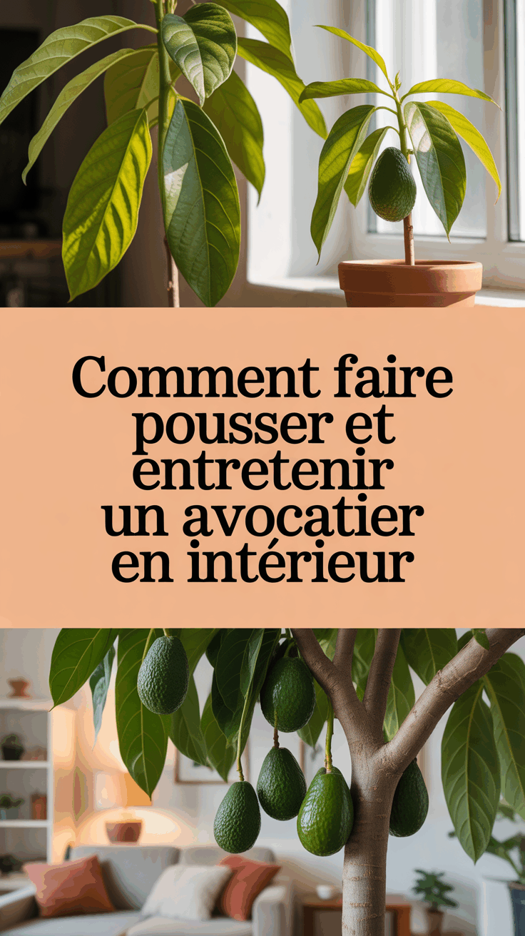 Comment faire pousser et entretenir un avocatier en intérieur