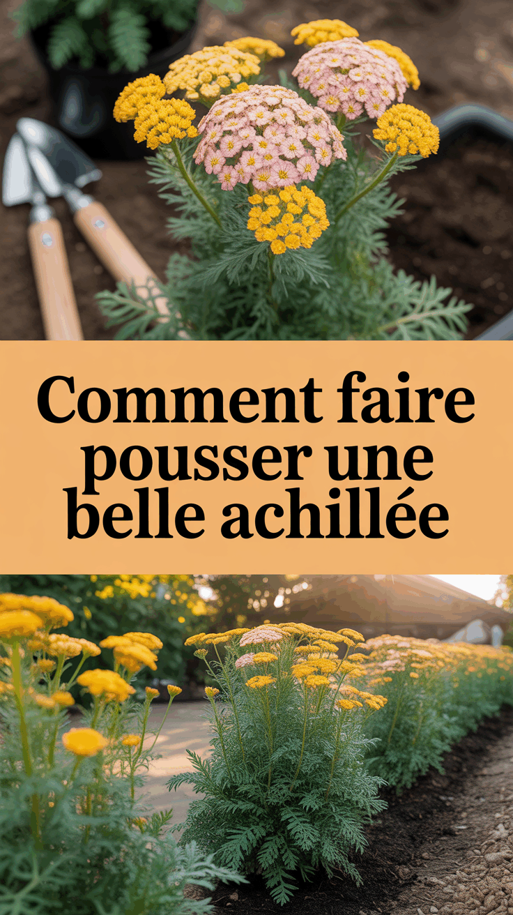 Comment faire pousser une belle achillée
