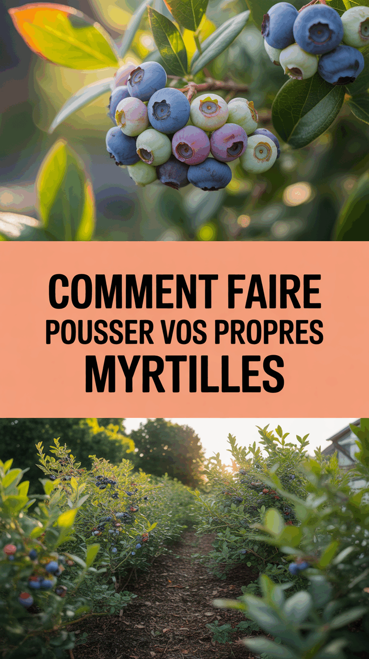 Comment faire pousser vos propres myrtilles