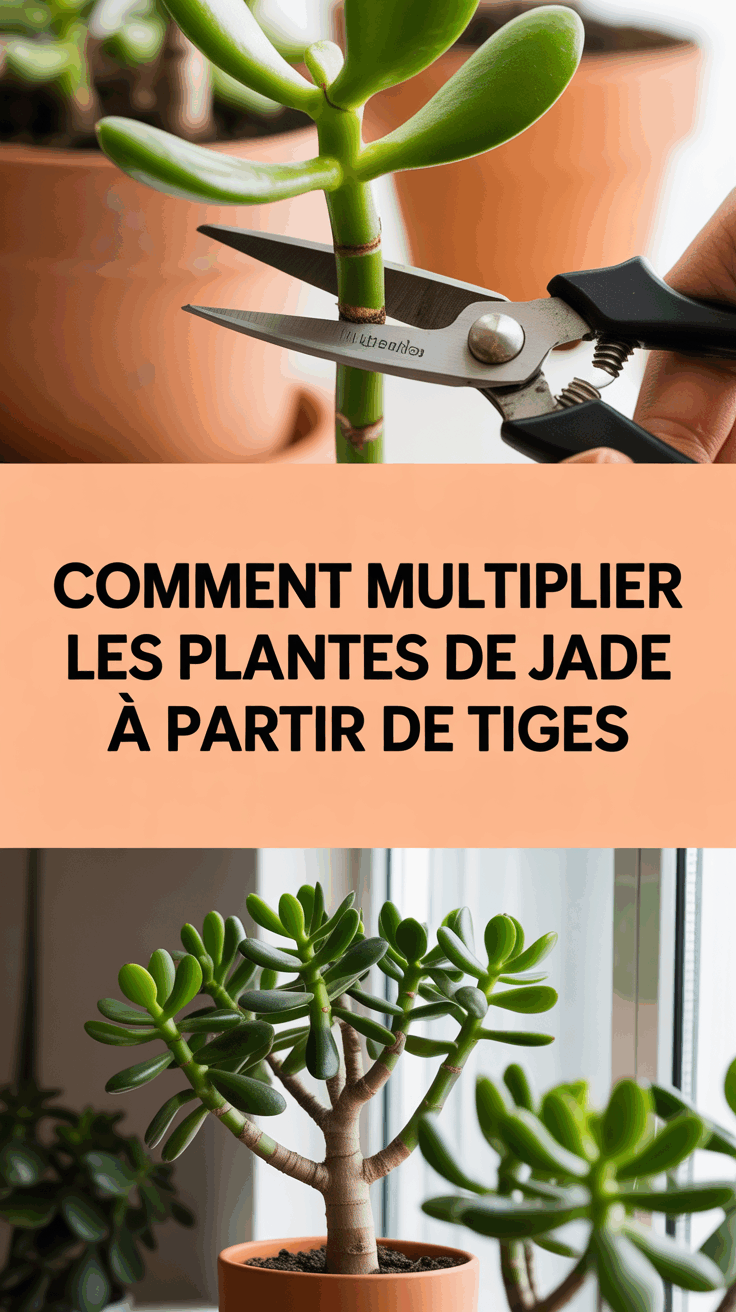 Comment multiplier les plantes de jade à partir de tiges