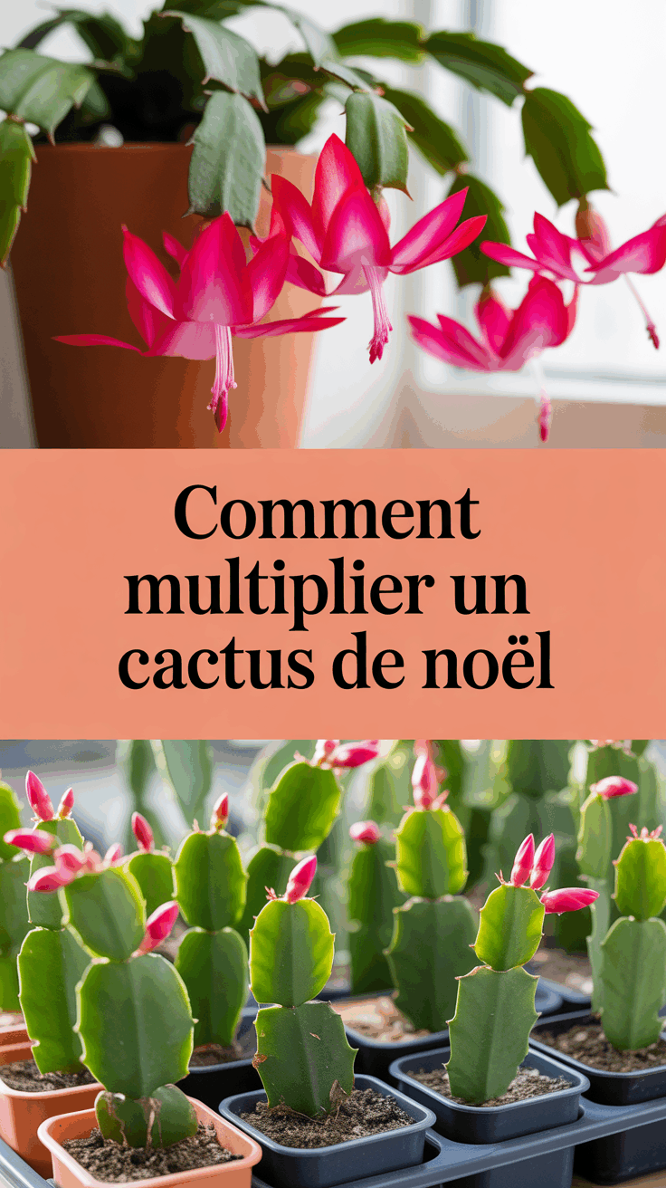 Comment multiplier un cactus de Noël