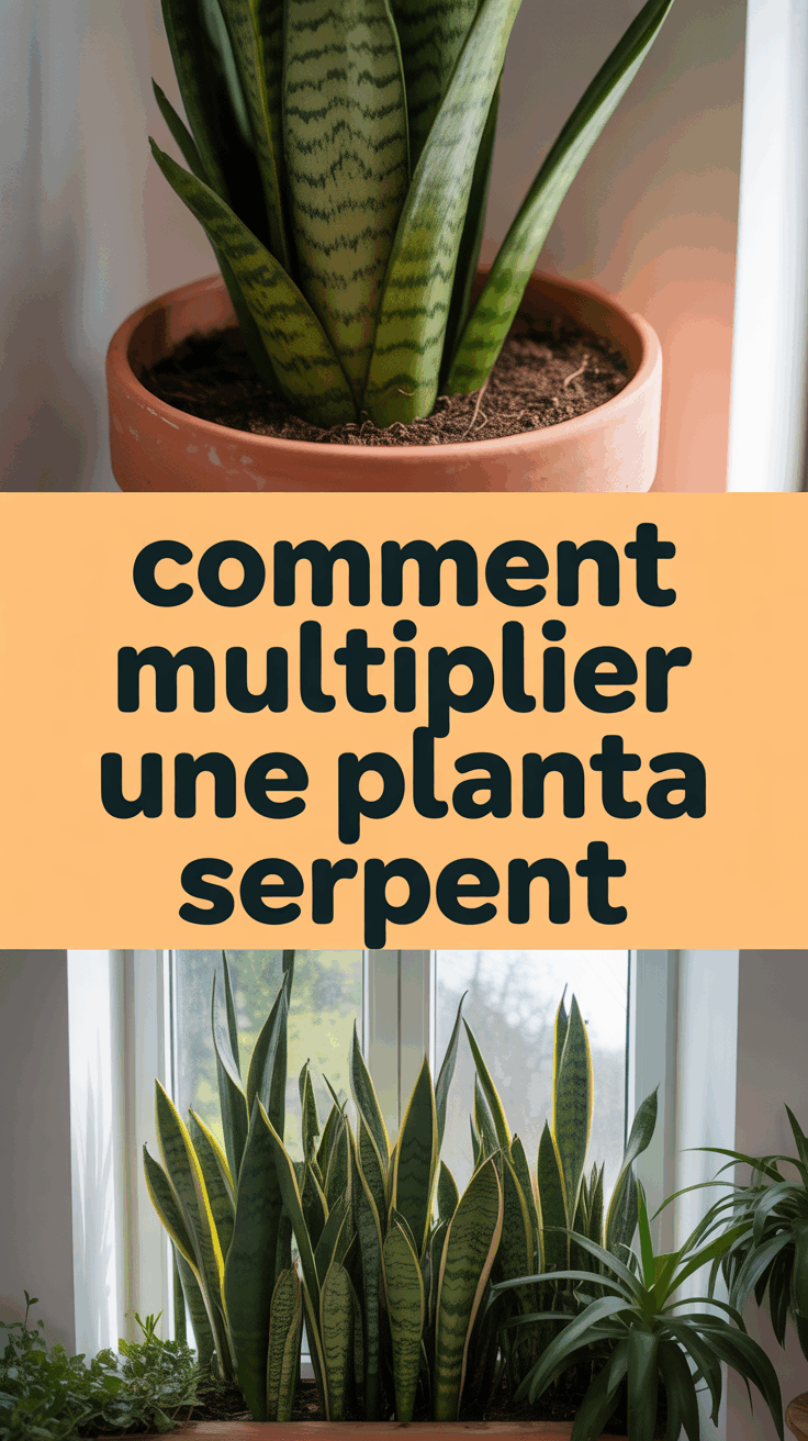 Comment multiplier une plante serpent