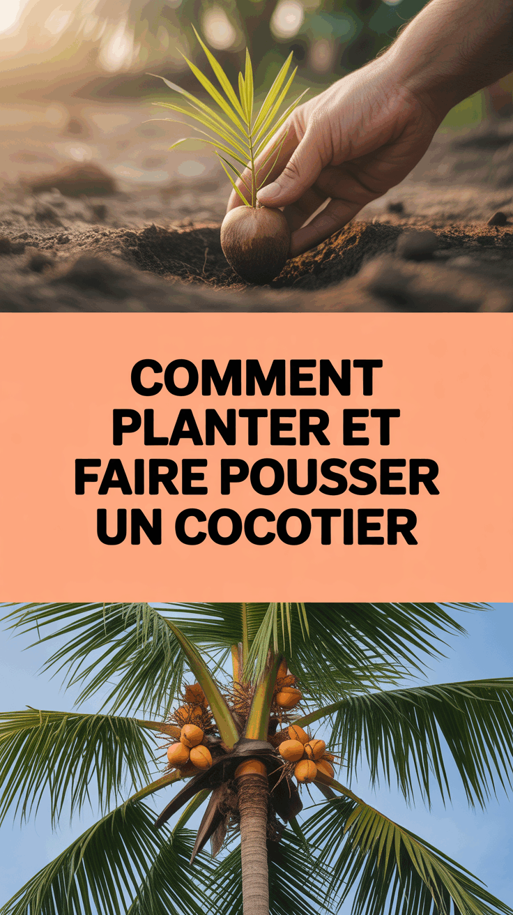 Comment planter et faire pousser un cocotier