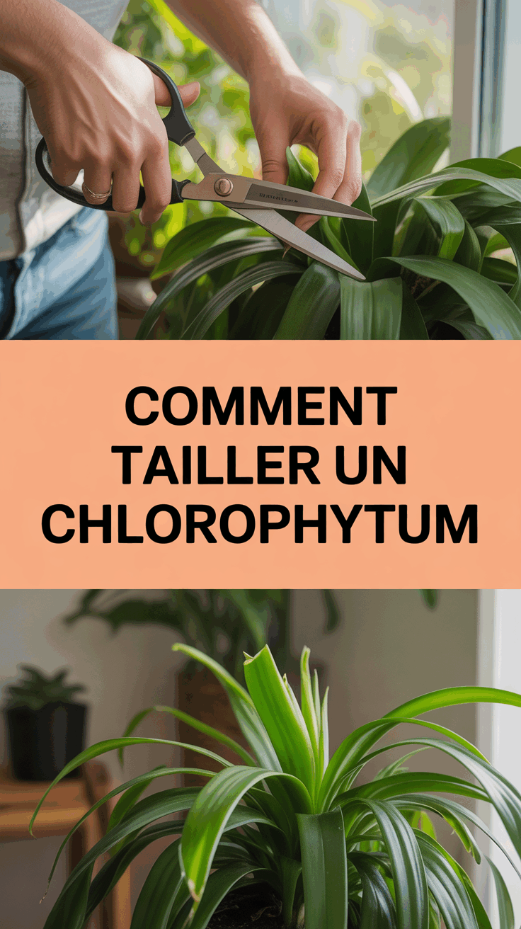 Comment tailler un Chlorophytum