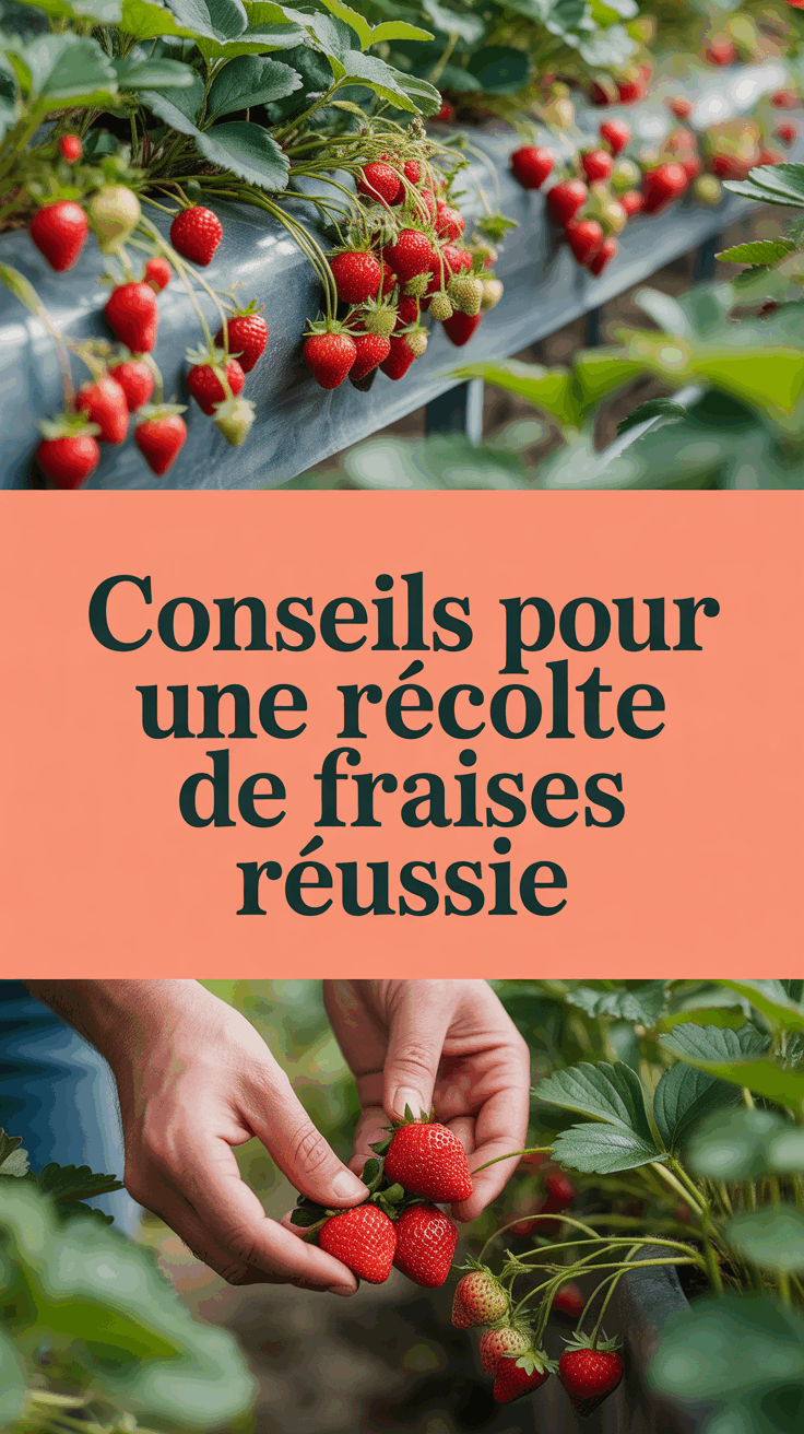 Conseils pour une récolte de fraises réussie