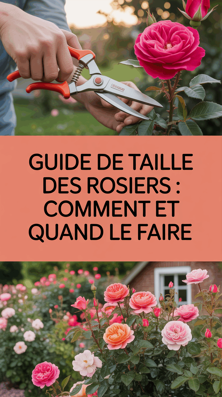 Guide de taille des rosiers : comment et quand le faire