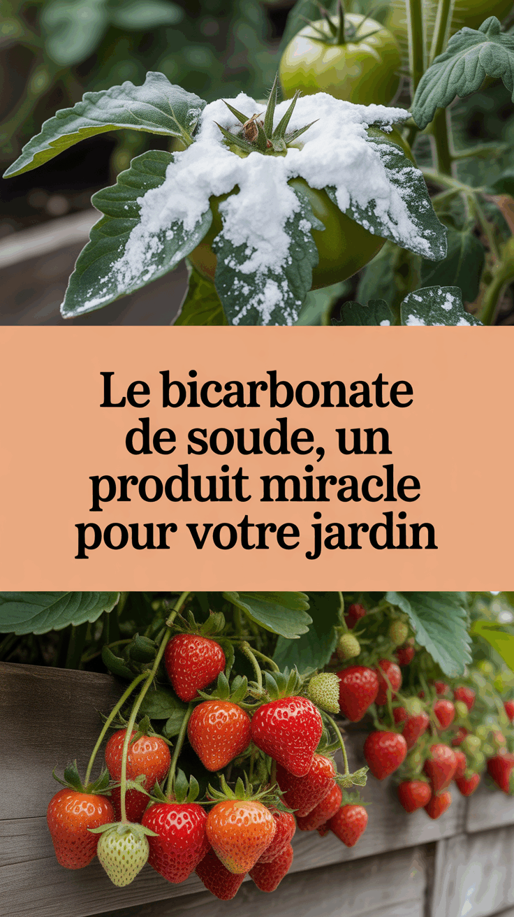 Le bicarbonate de soude, un produit miracle pour votre jardin