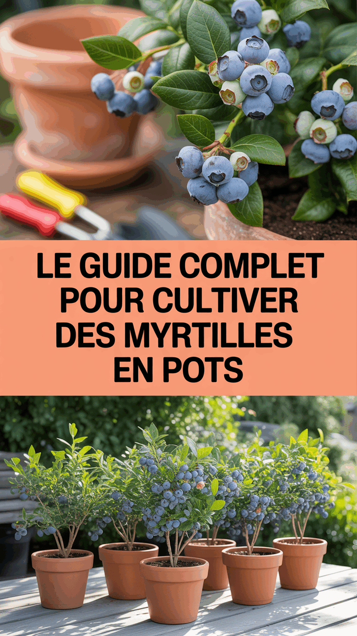 Le guide complet pour cultiver des myrtilles en pots