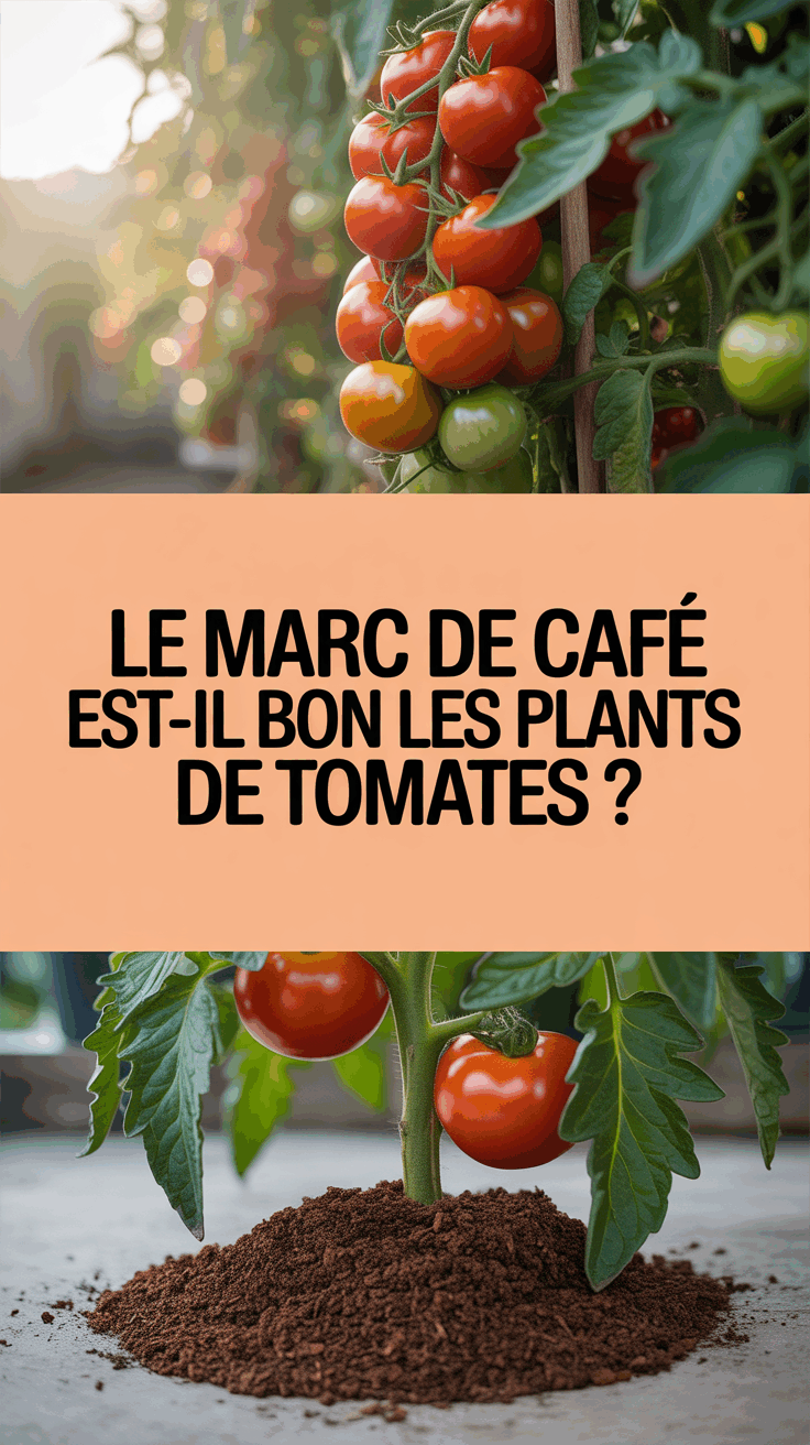 Le marc de café est-il bon pour les plants de tomates ?