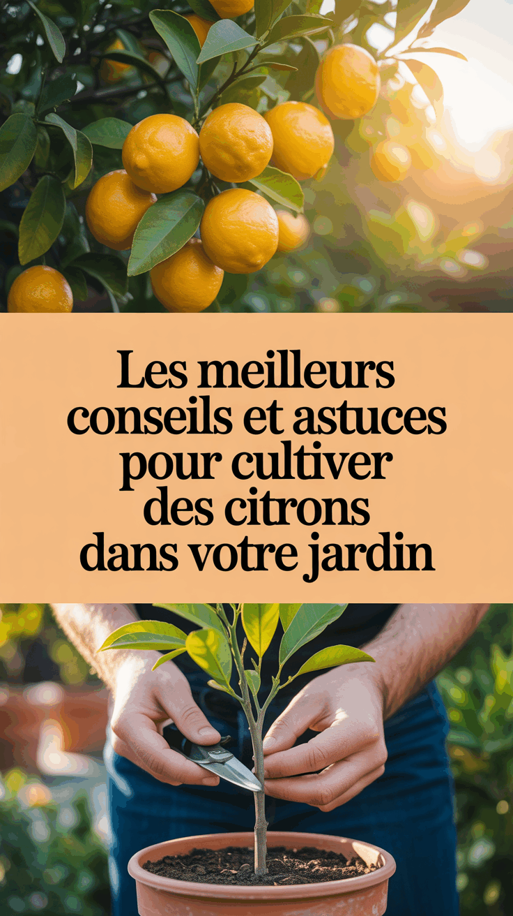 Les Meilleurs Conseils et Astuces pour Cultiver des Citrons dans Votre Jardin