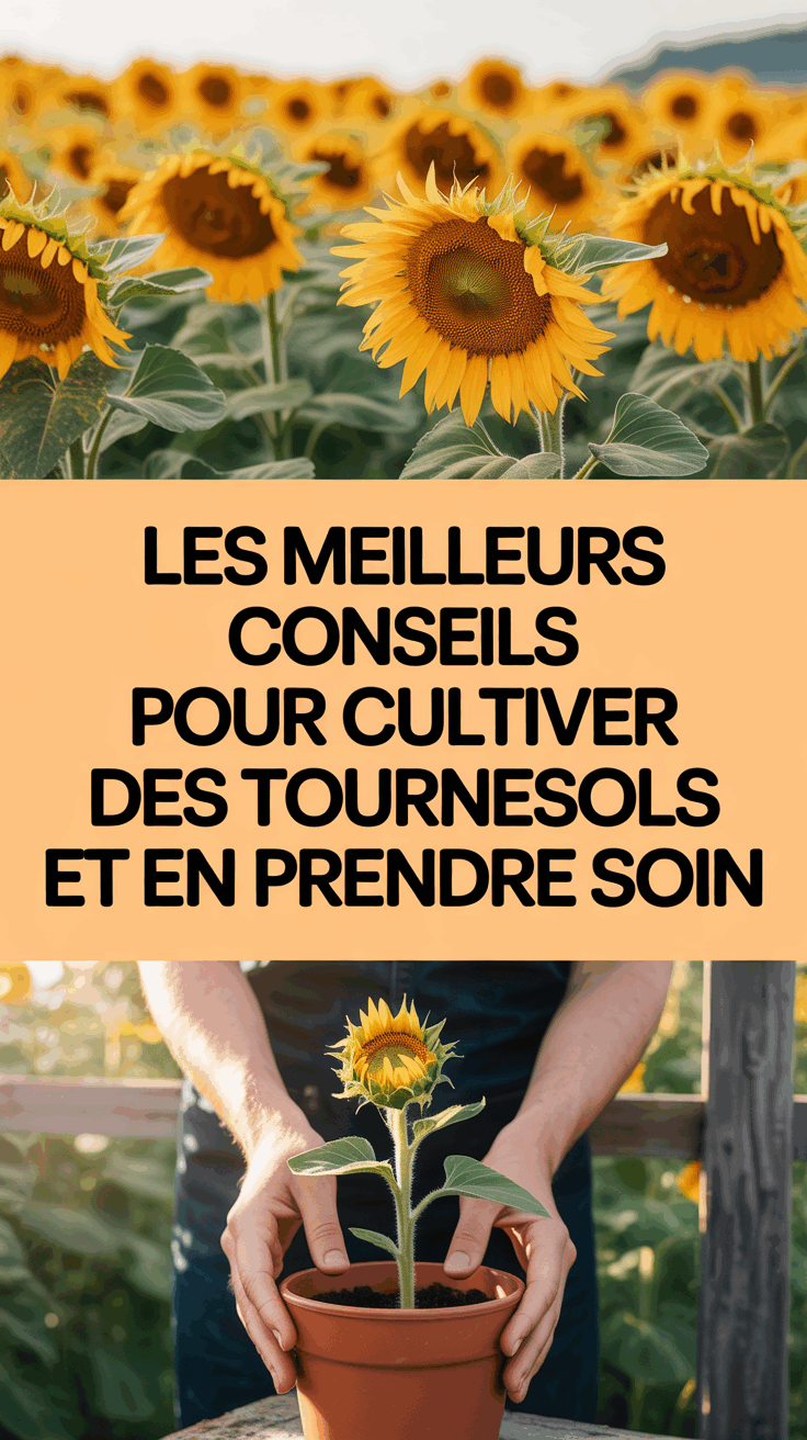 Les Meilleurs Conseils pour Cultiver des Tournesols et en Prendre Soin