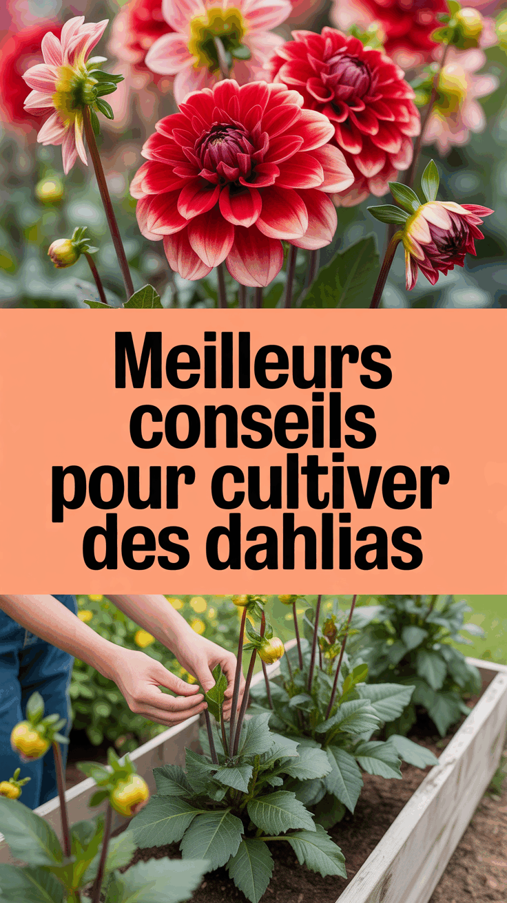 Meilleurs conseils pour cultiver des dahlias