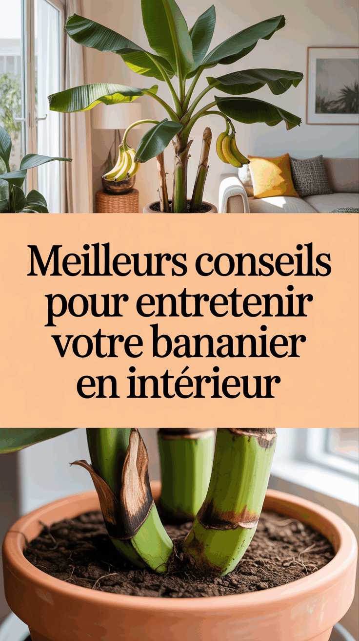 Meilleurs conseils pour entretenir votre bananier en intérieur