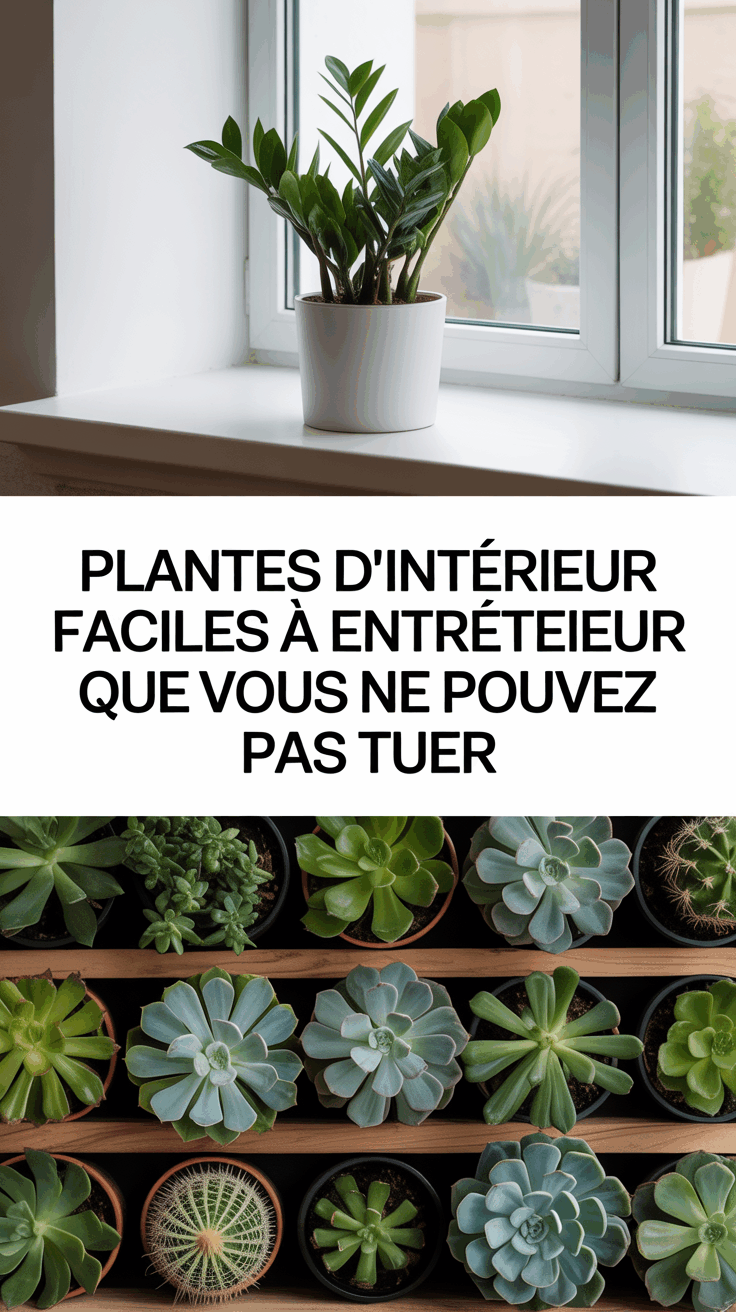 Plantes d’intérieur faciles à entretenir que vous ne pouvez pas tuer