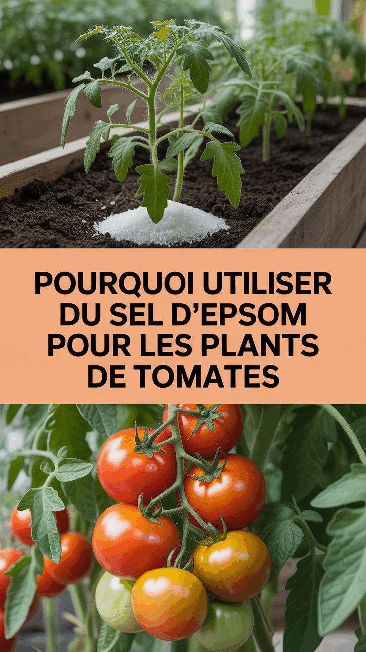 Pourquoi utiliser du sel d’Epsom pour les plants de tomates