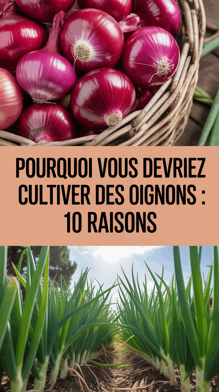 Pourquoi vous devriez cultiver des oignons : 10 raisons