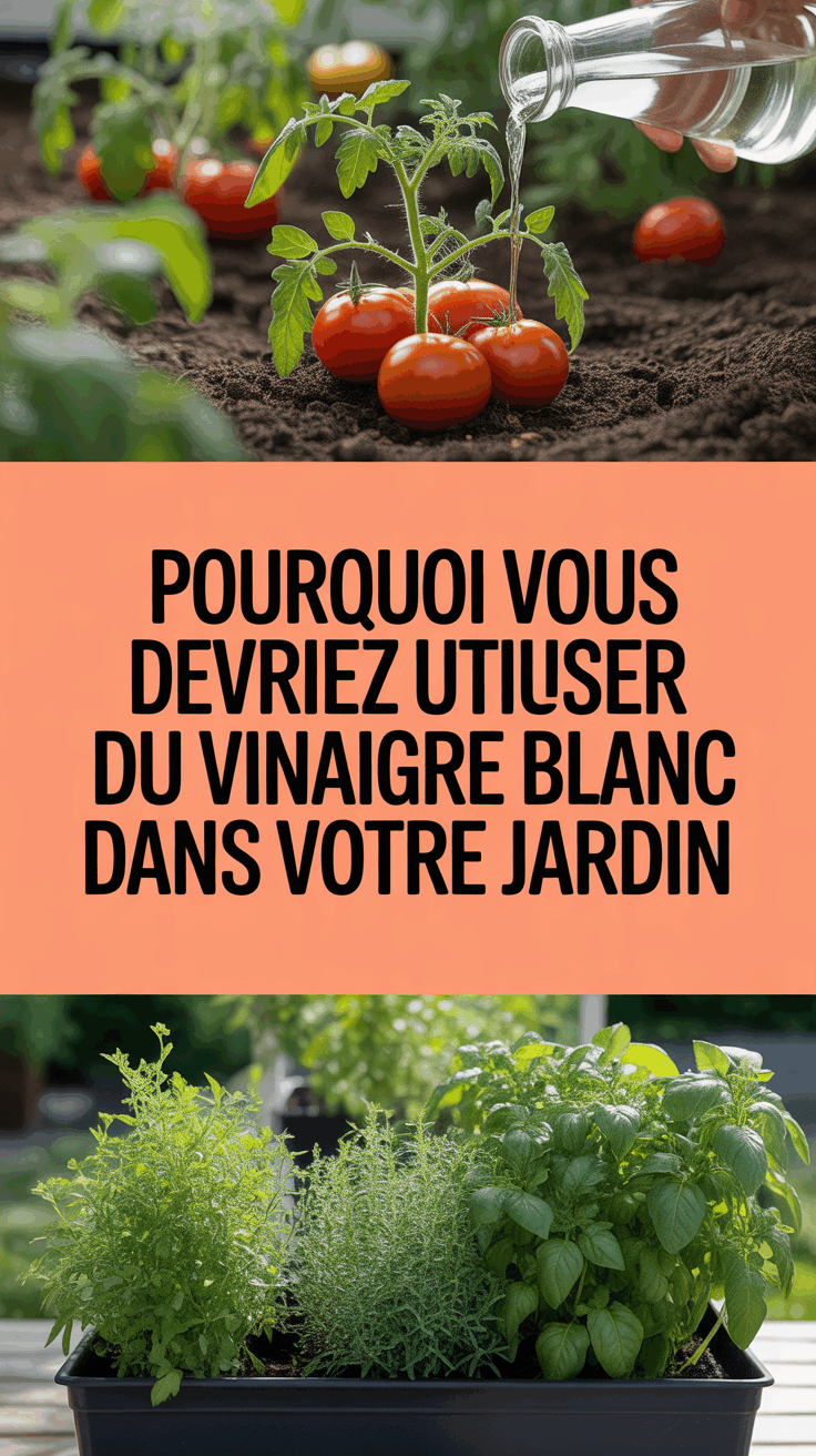 Pourquoi vous devriez utiliser du vinaigre blanc dans votre jardin