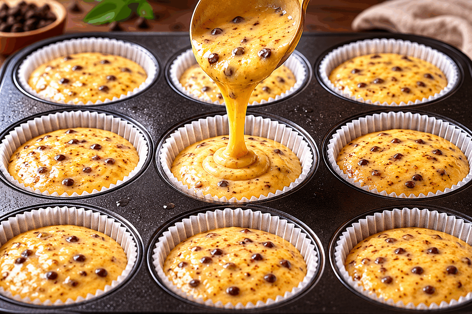5 minutes de préparation : des muffins ultra moelleux qui fondent en bouche 😍