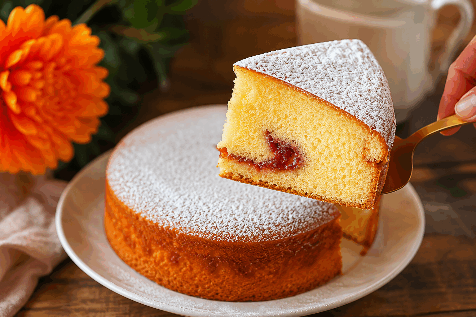 5 minutes et 3 ingrédients pour un gâteau au yaourt parfait sans balance 🍰👌