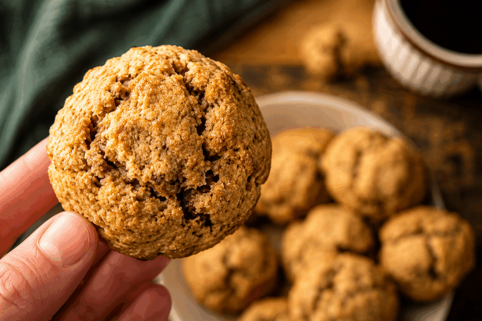 Biscuits aux noix sans farine ni gluten : la recette express qui fond en bouche 🔥 Description Ces biscuits aux noix sont une gourmandise légère et fondante, idéale pour les personnes intolérantes au gluten ou souhaitant éviter la farine classique. Leur texture moelleuse et leur goût délicatement noisetté en font un vrai plaisir à déguster à tout moment de la journée. Parfaits pour un encas rapide ou à partager lors d’une pause café, ils se préparent en un temps record. Informations Temps de préparation : 10 minutes Temps de cuisson : 15 minutes Nombre de portions : 12 biscuits Difficulté : Facile Ingrédients Pour la pâte 150 g de noix (noix de Grenoble, noix de pécan, ou un mélange) 3 œufs moyens 100 g de sucre de canne blond 1 cuillère à café d’extrait de vanille 1 pincée de sel 1 cuillère à café de levure chimique sans gluten Préparation Préchauffe le four à 180°C (thermostat 6). Mixe finement les noix au robot jusqu’à obtenir une poudre grossière, pas trop fine pour garder du croquant. Dans un saladier, bats les œufs avec le sucre jusqu’à ce que le mélange blanchisse légèrement. Ajoute l’extrait de vanille, la pincée de sel, puis incorpore la poudre de noix et la levure chimique. Mélange délicatement pour bien homogénéiser la pâte. À l’aide d’une cuillère à soupe, forme des petits tas sur une plaque recouverte de papier cuisson, espace-les d’au moins 3 cm. Enfourne pour 15 minutes, jusqu’à ce que les biscuits soient légèrement dorés sur les bords. Laisse refroidir sur une grille avant de déguster, ils seront moelleux à l’intérieur et légèrement croustillants à l’extérieur. Astuces Pour varier les saveurs, remplace les noix par des noisettes ou des amandes, ou ajoute une touche de cannelle ou de zestes d’orange. Ne mixe pas trop les noix pour garder une texture légèrement granuleuse et éviter que les biscuits deviennent trop compacts. Conserve les biscuits dans une boîte hermétique, ils se gardent 4 à 5 jours en restant moelleux. Si tu souhaites une version encore plus rapide, tu peux remplacer le sucre par du miel ou du sirop d’érable, en ajustant la quantité selon ton goût. Service Servez ces biscuits aux noix avec une tasse de thé, un café ou un chocolat chaud pour un goûter réconfortant. Ils s’adaptent aussi parfaitement en accompagnement d’une salade de fruits frais ou d’une crème dessert légère, et peuvent être proposés lors d’un brunch ou d’une pause sucrée en famille ou entre amis.