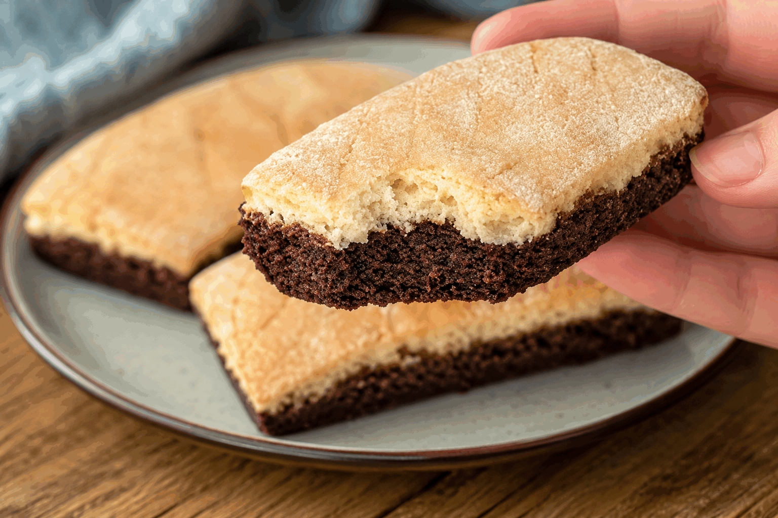 Biscuits chocolat-vanille sans beurre, la recette facile que ma grand-mère adorait 👌✨ Description Ces biscuits chocolat-vanille sans beurre allient douceur et gourmandise avec une texture moelleuse et légèrement croquante sur les bords. Leur parfum subtil de vanille et la richesse du chocolat en font un vrai plaisir pour le goûter ou à partager en famille. Inspirée d’une recette traditionnelle revisitée pour plus de légèreté, cette préparation est idéale pour ceux qui souhaitent éviter le beurre sans sacrifier le goût. Informations Temps de préparation : 15 minutes Temps de cuisson : 12 minutes Nombre de portions : 20 biscuits Difficulté : Facile Ingrédients Pour la pâte 200 g de farine de blé 100 g de sucre en poudre 1 cuillère à café de levure chimique 1 pincée de sel 1 cuillère à café d’extrait de vanille 100 ml d’huile végétale neutre (tournesol ou colza) 120 ml de lait (ou lait végétal) 1 œuf 50 g de pépites de chocolat noir Préparation Préchauffe le four à 180°C (chaleur statique ou 160°C chaleur tournante). Dans un saladier, mélange la farine, la levure chimique, le sucre et la pincée de sel. Dans un autre bol, bats l’œuf avec l’huile, le lait et l’extrait de vanille jusqu’à obtenir un mélange homogène. Incorpore progressivement les ingrédients liquides aux ingrédients secs en mélangeant avec une spatule ou une cuillère en bois jusqu’à former une pâte souple. Ajoute les pépites de chocolat et mélange doucement pour les répartir sans trop travailler la pâte. Dépose des petits tas de pâte, espacés, sur une plaque recouverte de papier cuisson. Aplatis-les légèrement avec le dos d’une cuillère. Enfourne pour 10 à 12 minutes, jusqu’à ce que les bords soient dorés et le centre encore un peu moelleux. Laisse refroidir quelques minutes sur la plaque avant de transférer sur une grille pour qu’ils refroidissent complètement. Astuces Pour une version encore plus gourmande, remplace les pépites de chocolat noir par un mélange de chocolat blanc et noir. Si la pâte est trop collante, réserve-la 30 minutes au réfrigérateur avant de former les biscuits. Pour des biscuits plus croustillants, prolonge la cuisson de 2 minutes, mais surveille bien la coloration. Conserve les biscuits dans une boîte hermétique pour garder tout leur moelleux pendant plusieurs jours. Service Sers ces biscuits au goûter, accompagnés d’un verre de lait, d’un thé ou d’un café. Ils sont parfaits pour un moment convivial en famille ou pour une pause gourmande à tout moment de la journée.