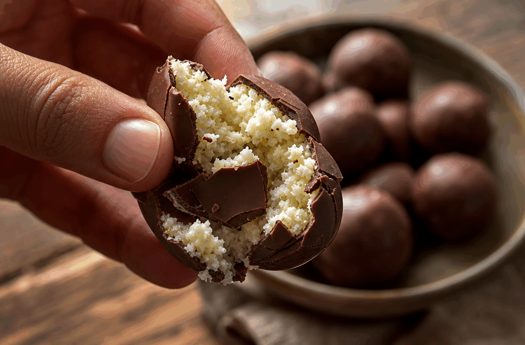 Bonbons au chocolat qui craquent sous les doigts : 3 ingrédients, sans sucre ajouté ✨