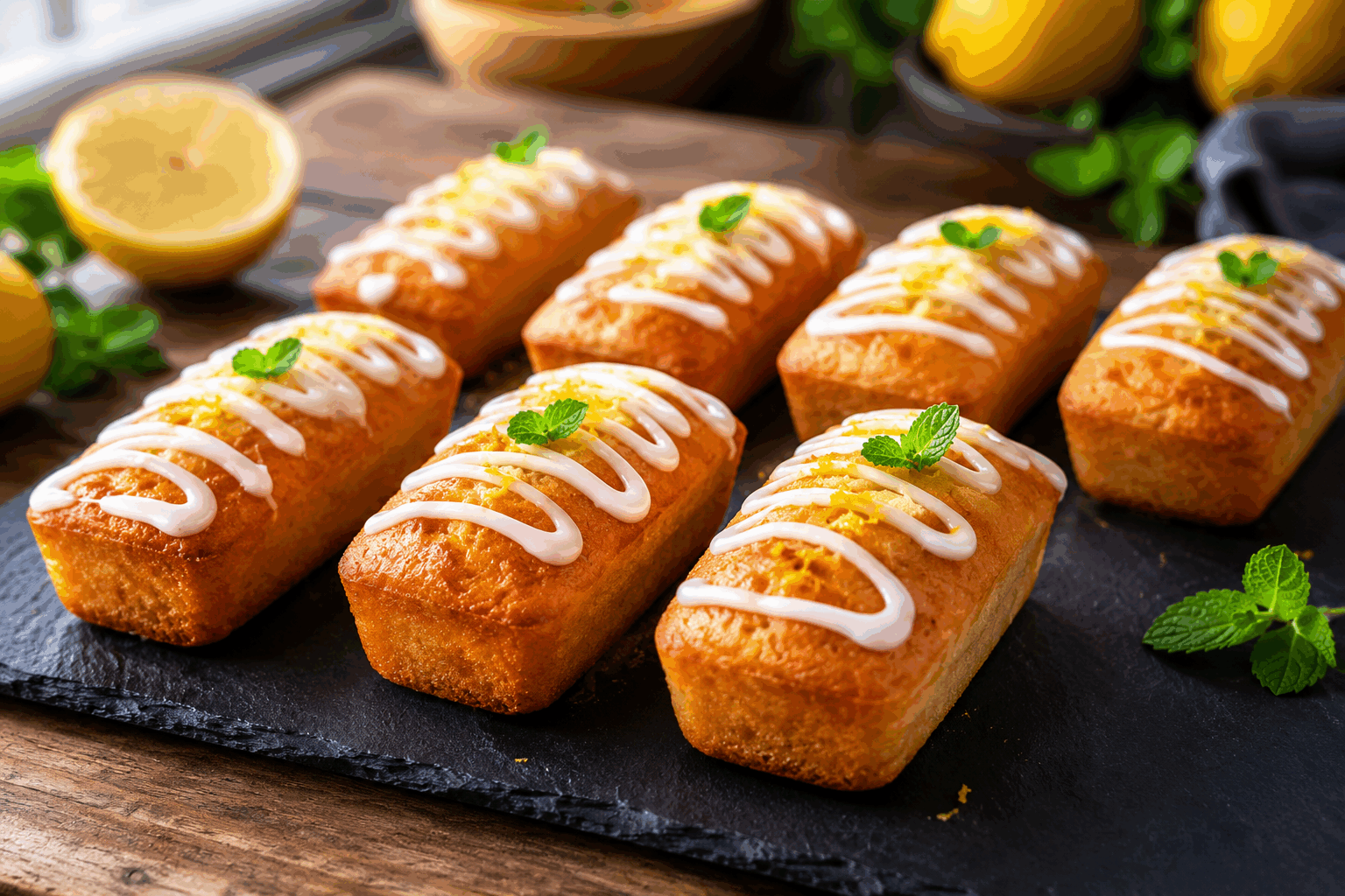 Ces mini cakes au citron prêts en 10 minutes vont vous étonner 😍