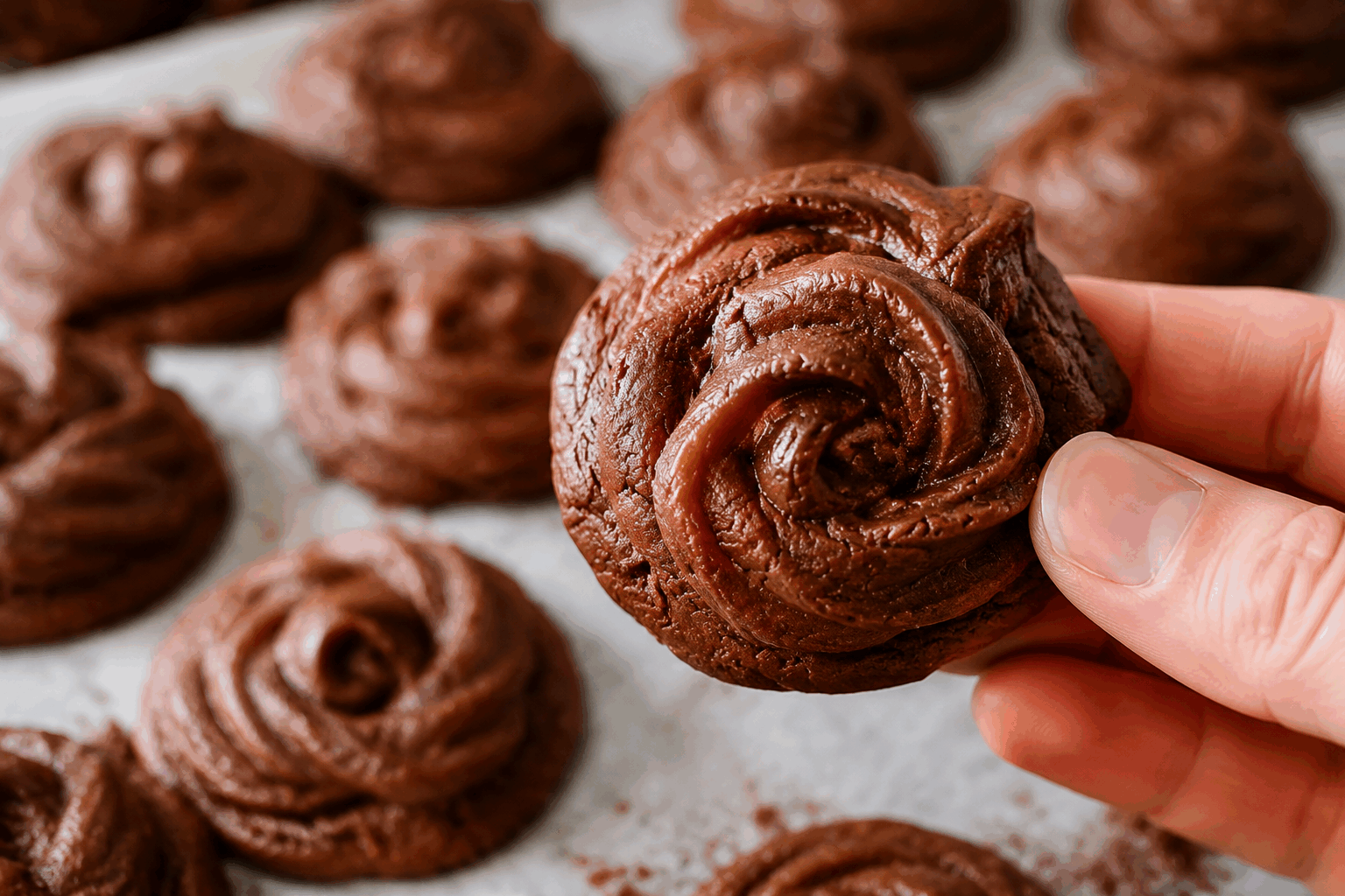 Cookies sans farine ni sucre, prêts en 5 minutes, le secret qui va vous étonner ✨ Description Ces cookies rapides et sains sont surprenants : sans farine ni sucre ajouté, ils combinent douceur naturelle et texture moelleuse. Ils sont parfaits pour une collation légère ou un dessert express, notamment pour les personnes recherchant une alternative saine aux biscuits traditionnels. Informations Temps de préparation : 5 minutes Temps de cuisson : 12 minutes Nombre de portions : 10 cookies Difficulté : Facile Ingrédients Pour les cookies 200 g de purée de banane bien mûre (environ 2 bananes) 120 g de flocons d’avoine 60 g de beurre de cacahuète naturel ou autre beurre de noix 50 g de pépites de chocolat noir (70 % de cacao minimum) 1 cuillère à café d’extrait de vanille 1/2 cuillère à café de poudre à lever (levure chimique) 1 pincée de sel Préparation Préchauffe le four à 180 °C (chaleur statique). Écrase les bananes dans un grand bol jusqu’à obtenir une texture lisse. Ajoute le beurre de cacahuète, l’extrait de vanille et mélange bien jusqu’à homogénéité. Incorpore les flocons d’avoine, la poudre à lever et la pincée de sel. Mélange pour obtenir une pâte épaisse. Ajoute les pépites de chocolat puis mélange délicatement. Dépose des cuillerées de pâte sur une plaque recouverte de papier cuisson, en laissant un espace entre chaque cookie. Enfourne pour 10 à 12 minutes, jusqu’à ce que les bords commencent à dorer légèrement. Laisse refroidir quelques minutes avant de décoller les cookies, ils vont se raffermir en refroidissant. Astuces Choisis des bananes très mûres pour une douceur naturelle optimale, elles remplacent parfaitement le sucre. Si tu n’as pas de beurre de cacahuète, utilise du beurre d’amande ou du tahini pour varier les saveurs. Pour une version vegan, vérifie que le beurre de noix est sans ajout de produits d’origine animale. Conserve les cookies dans une boîte hermétique à température ambiante pendant 2 à 3 jours. Service Servez ces cookies tièdes ou à température ambiante, accompagnés d’un thé vert ou d’une infusion pour un goûter sain et gourmand. Ils se glissent facilement dans un sac pour une pause snack rapide au bureau ou en randonnée.