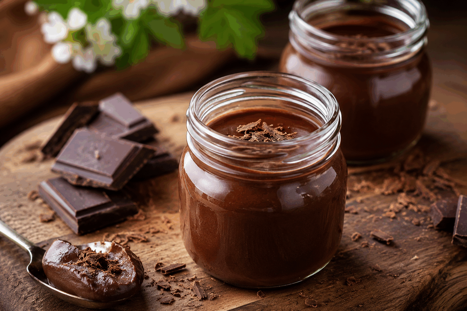 Crème au chocolat express : 2 ingrédients, sans œufs, farine ni crème 😍