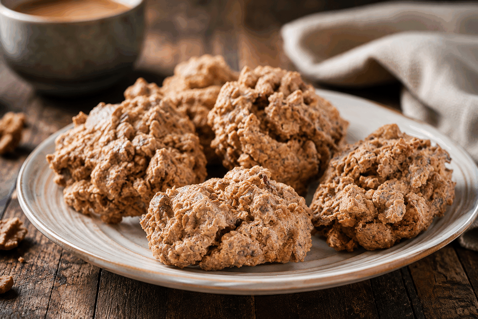 Des cookies moches mais délicieux, prêts en 3 ingrédients seulement ! 🍪✨ Description Ces cookies simples et rustiques ne sont pas faits pour impressionner visuellement, mais leur goût sucré et fondant fait vite oublier leur apparence. Avec seulement trois ingrédients, cette recette rapide et facile est parfaite pour un goûter improvisé ou une envie soudaine de douceur. Idéale pour les débutants ou les moments où le temps manque. Informations Temps de préparation : 10 minutes Temps de cuisson : 12 minutes Nombre de portions : 10 cookies Difficulté : Facile Ingrédients Pour les cookies 100 g de beurre de cacahuète (sans morceaux pour une texture homogène) 80 g de sucre roux 1 œuf Préparation Préchauffe le four à 180°C (chaleur tournante de préférence). Dans un saladier, mélange le beurre de cacahuète et le sucre roux jusqu’à obtenir une pâte homogène. Ajoute l’œuf puis mélange vigoureusement pour bien l’incorporer au reste. Forme des boules de pâte à l’aide d’une cuillère à soupe et dépose-les sur une plaque recouverte de papier cuisson en les espaçant. Aplatis légèrement chaque boule avec le dos d’une fourchette pour leur donner une forme plus régulière. Enfourne pour environ 12 minutes : les cookies doivent être dorés sur les bords et encore un peu mous au centre. Laisse refroidir quelques minutes sur la plaque avant de les transférer sur une grille pour qu’ils durcissent légèrement. Astuces Utilise un beurre de cacahuète de bonne qualité pour un goût plus prononcé et une meilleure texture. Pour des cookies un peu plus moelleux, remplace la moitié du sucre roux par du miel ou du sirop d’érable. Si tu veux varier, ajoute une poignée de pépites de chocolat ou quelques noix hachées dans la pâte. Ne prolonge pas trop la cuisson sinon les cookies seront trop secs, ils doivent rester fondants à l’intérieur. Service Sers ces cookies rustiques avec un verre de lait froid, un thé ou un café chaud pour un goûter simple et réconfortant. Leur simplicité fait d’eux un plaisir gourmand à partager en toute occasion, même sans prétention esthétique.