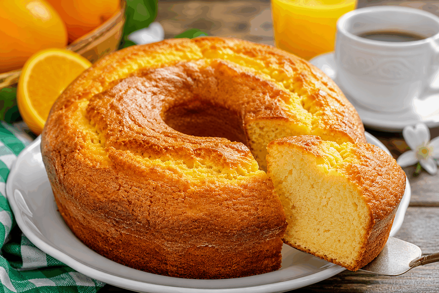 La ciambella à l’orange de ma grand-mère : parfum d’enfance et simplicité 🍊❤️ Description Cette ciambella traditionnelle italienne est un gâteau moelleux et délicatement parfumé à l’orange, évoquant les souvenirs chaleureux d’enfance. Sa texture légère et son arôme fruité en font un dessert parfait pour le goûter ou le petit-déjeuner. Simple à réaliser, ce gâteau familial rassemble douceur et authenticité dans chaque bouchée. Informations Temps de préparation : 15 minutes Temps de cuisson : 40 minutes Nombre de portions : 8 parts Difficulté : Facile Ingrédients Pour la pâte 250 g de farine de blé 150 g de sucre 3 œufs 100 ml d’huile de tournesol ou d’olive douce 150 ml de lait 1 orange non traitée (zeste et jus) 1 sachet de levure chimique (environ 16 g) 1 pincée de sel Préparation Préchauffe le four à 180°C (chaleur statique). Lave soigneusement l’orange et râpe finement le zeste en évitant la partie blanche, puis presse le jus. Dans un bol, fouette les œufs avec le sucre jusqu’à ce que le mélange blanchisse et devienne mousseux. Ajoute l’huile en filet tout en continuant de mélanger, puis incorpore le lait, le jus et le zeste d’orange. Tamise la farine avec la levure et la pincée de sel, puis incorpore-les progressivement au mélange liquide en remuant doucement pour éviter les grumeaux. Verse la pâte homogène dans un moule à ciambella (moule à couronne) préalablement beurré et fariné. Enfourne pour environ 40 minutes. Vérifie la cuisson en piquant le centre avec la lame d’un couteau : elle doit ressortir sèche. Laisse tiédir le gâteau dans le moule 10 minutes avant de le démouler sur une grille. Astuces Utilise une orange bio pour profiter pleinement du zeste sans risque de pesticides. Ne travaille pas trop la pâte pour conserver la légèreté du gâteau. Pour un gâteau encore plus moelleux, remplace la moitié du lait par du yaourt nature. Conserve la ciambella dans une boîte hermétique, elle se garde bien 2 à 3 jours à température ambiante. Service Servez la ciambella à l’orange tiède ou à température ambiante, accompagnée d’un café, d’un thé ou d’un verre de lait. Ce gâteau est parfait pour un goûter convivial en famille ou pour un petit-déjeuner réconfortant. Vous pouvez aussi le saupoudrer légèrement de sucre glace pour une touche d’élégance simple.