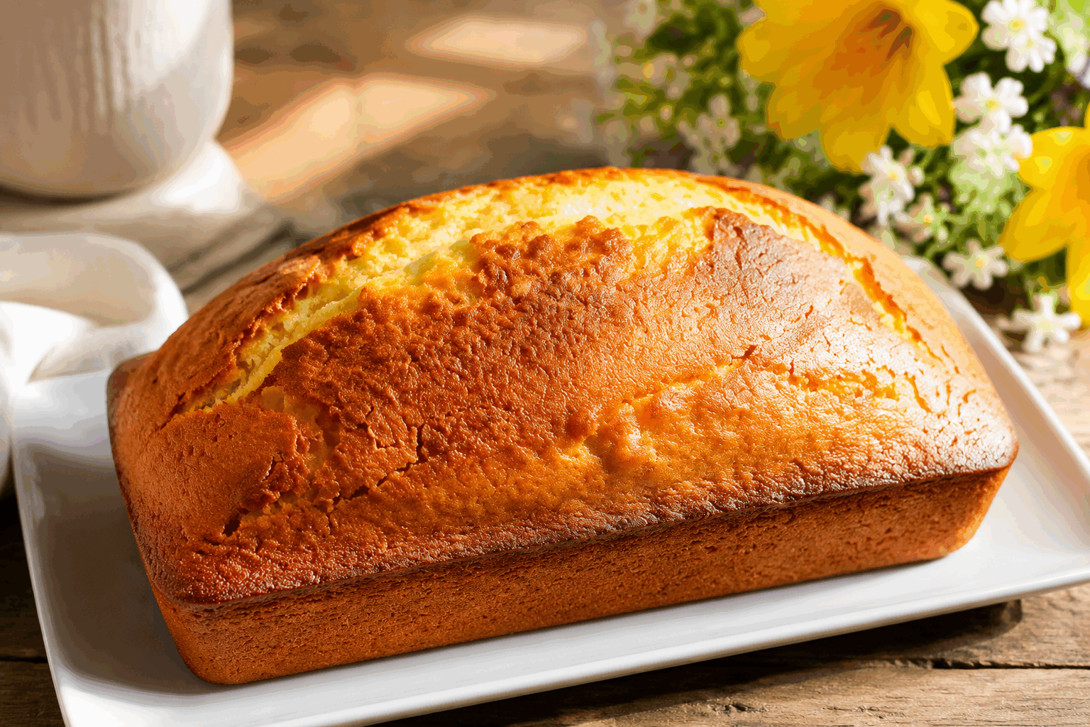 La recette secrète du gâteau italien au lait chaud, prêt en 5 minutes 👌✨ Description Ce gâteau italien au lait chaud est une douceur moelleuse et fondante, parfaite pour une préparation rapide sans sacrifier le goût. Sa texture légère et sa saveur subtile de vanille en font un dessert apprécié à tout moment de la journée. Idéal pour les occasions improvisées ou un goûter express entre amis. Informations Temps de préparation : 5 minutes Temps de cuisson : 30 minutes Nombre de portions : 6 personnes Difficulté : Facile Ingrédients Pour le gâteau 250 ml de lait entier 100 g de beurre 200 g de sucre en poudre 3 œufs 250 g de farine de blé 1 sachet de levure chimique (environ 10 g) 1 cuillère à café d’extrait de vanille 1 pincée de sel Préparation Fais chauffer doucement le lait avec le beurre dans une casserole jusqu’à ce que le beurre soit complètement fondu, puis retire du feu. Dans un saladier, bats les œufs avec le sucre jusqu’à ce que le mélange blanchisse et devienne mousseux. Ajoute progressivement la farine tamisée avec la levure et la pincée de sel au mélange œufs-sucre, puis verse le lait chaud en filet tout en mélangeant soigneusement. Incorpore l’extrait de vanille, mélange jusqu’à obtenir une pâte homogène et lisse. Verse la préparation dans un moule préalablement beurré et fariné. Enfourne dans un four préchauffé à 180°C et cuis pendant environ 30 minutes, ou jusqu’à ce que le gâteau soit doré et qu’une lame de couteau en ressorte propre. Laisse tiédir avant de démouler et de servir. Astuces Utilise un lait entier pour garantir un gâteau plus fondant et riche en saveurs. Ne verse pas le lait chaud trop rapidement pour éviter de cuire les œufs dans la pâte. Pour un goût encore plus gourmand, ajoute une touche de zeste de citron ou d’orange dans la pâte. Conserve ce gâteau dans une boîte hermétique pour qu’il reste moelleux plusieurs jours. Service Servez ce gâteau italien au lait chaud tiède ou à température ambiante, accompagné d’un café ou d’un thé. Il est parfait pour un goûter simple ou en dessert léger, éventuellement agrémenté d’un coulis de fruits frais ou d’une crème fouettée.