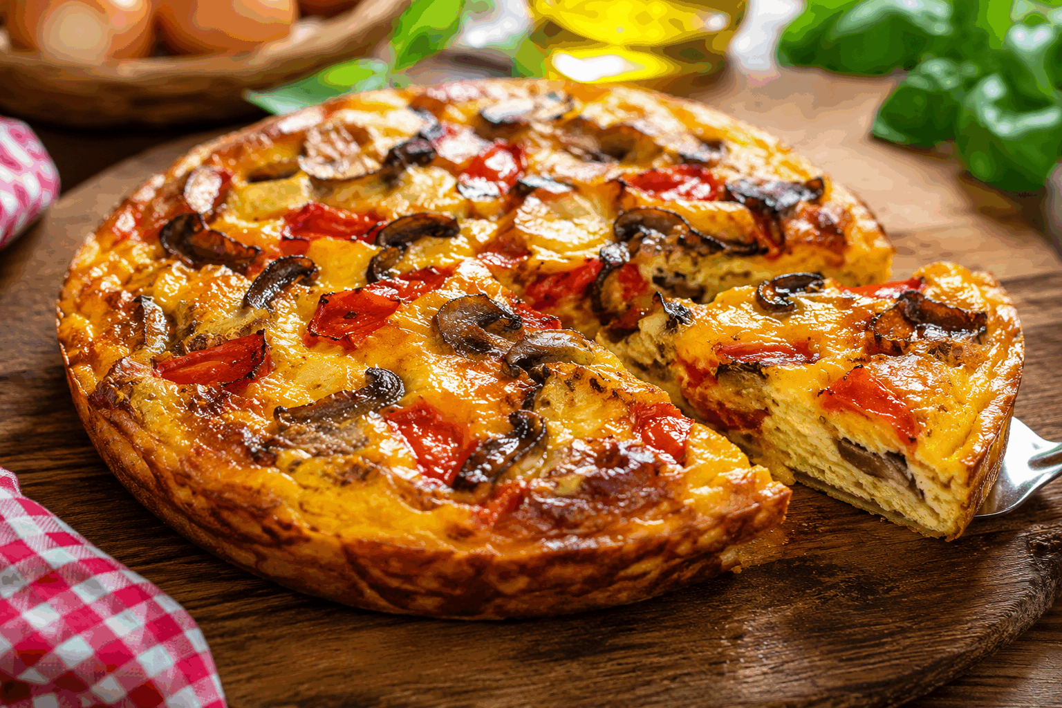 La tortilla d'automne aux pommes de terre : une recette facile qui change tout ! 🔥 Description Cette tortilla d'automne aux pommes de terre est une variante savoureuse et réconfortante de la célèbre omelette espagnole. Elle allie la douceur des pommes de terre fondantes à des arômes chaleureux typiques de la saison, idéale pour un repas convivial et chaleureux. Parfaite pour se réchauffer lors des soirées fraîches, elle apporte une touche d’originalité tout en restant simple à préparer. Informations Temps de préparation : 15 minutes Temps de cuisson : 25 minutes Nombre de portions : 4 personnes Difficulté : Facile Ingrédients Pour la tortilla 600 g de pommes de terre (de préférence à chair ferme) 6 œufs 1 oignon moyen 2 cuillères à soupe d’huile d’olive 1 pomme (type reinette ou golden) 1 gousse d’ail 1 branche de thym frais Sel et poivre du moulin Une pincée de noix de muscade Pour la garniture automnale (facultative) 50 g de champignons de Paris ou shiitakés 20 g de noix concassées Quelques feuilles de persil frais Préparation Épluchez les pommes de terre et coupez-les en fines rondelles. Émincez l’oignon, la gousse d’ail et la pomme en petits morceaux. Faites chauffer l’huile d’olive dans une grande poêle à feu moyen. Ajoutez l’oignon, l’ail, la pomme et faites revenir environ 5 minutes jusqu’à ce qu’ils soient légèrement dorés. Ajoutez les pommes de terre, le thym, salez, poivrez, puis couvrez et laissez cuire doucement pendant 15 minutes en remuant régulièrement, jusqu’à ce que les pommes de terre soient tendres. Si vous utilisez les champignons, nettoyez-les et émincez-les. Ajoutez-les dans la poêle avec les noix concassées 5 minutes avant la fin de cuisson. Dans un grand saladier, battez les œufs avec la noix de muscade, une pincée de sel et de poivre. Retirez la branche de thym, puis versez le contenu de la poêle dans le saladier aux œufs. Mélangez doucement pour ne pas casser les pommes de terre. Essuyez la poêle et chauffez-la à feu moyen avec un peu d’huile d’olive. Versez le mélange et laissez cuire 5 à 7 minutes jusqu’à ce que le dessous soit doré. Retournez délicatement la tortilla à l’aide d’une assiette ou d’un grand couvercle, puis faites cuire l’autre face encore 5 minutes. Vérifiez la cuisson en piquant avec la pointe d’un couteau : l’intérieur doit être moelleux mais cuit. Astuces Pour faciliter le retournement, utilisez une poêle antiadhésive de taille moyenne (20-24 cm). Vous pouvez varier les pommes selon la saison : la Golden apportera douceur, la Granny Smith un peu d’acidité. Ajoutez un peu de fromage râpé (cheddar, comté) pour une version plus gourmande. Servez la tortilla tiède plutôt que froide pour apprécier toutes les saveurs. Service Servez cette tortilla automnale coupée en parts épaisses, accompagnée d’une salade verte croquante ou d’une salade de mâche aux noix. C’est un plat parfait pour un dîner convivial, à partager en famille ou entre amis, qui change agréablement la traditionnelle tortilla tout en restant simple et rapide à réaliser.