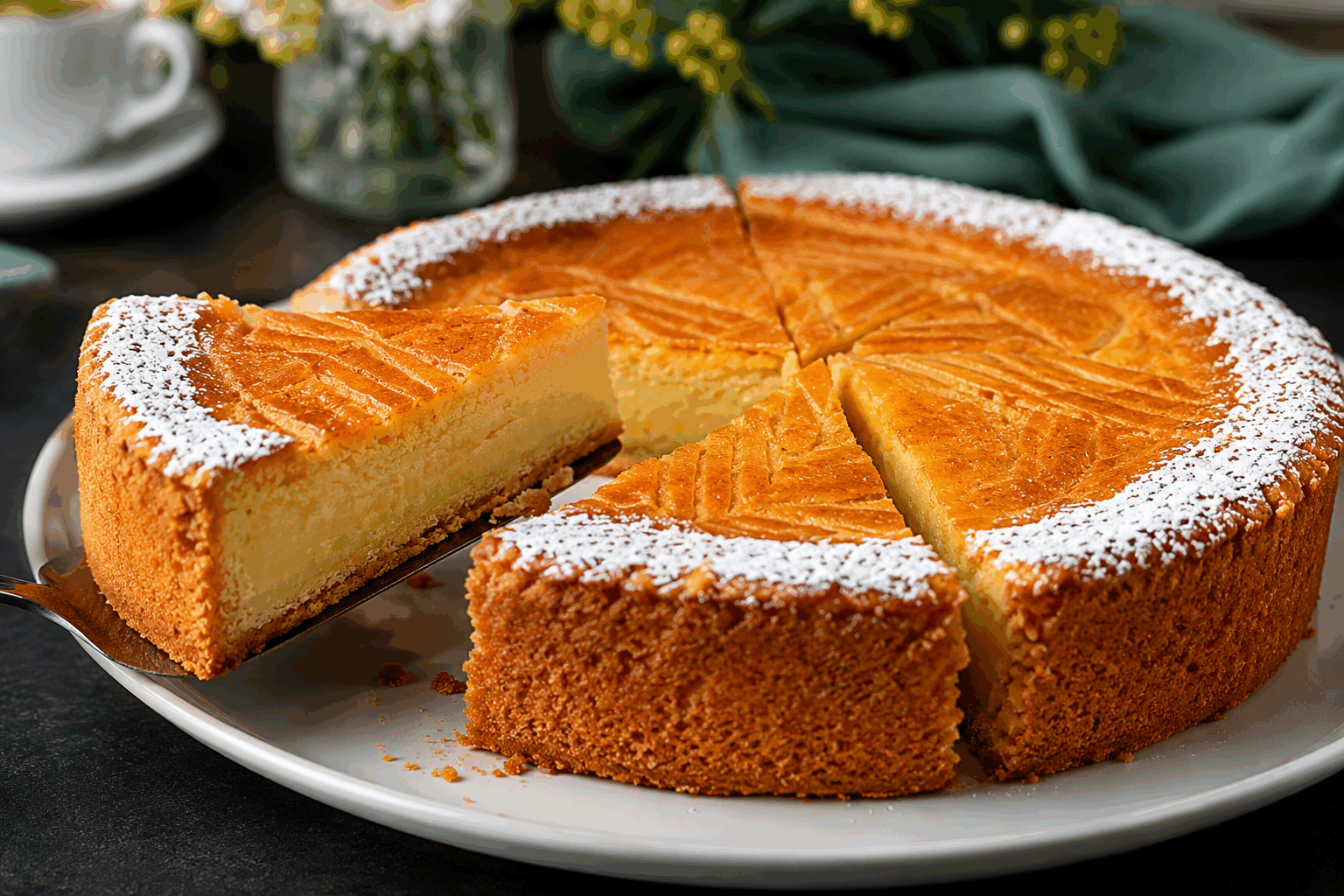 ```html La vieille recette du gâteau basque de ma grand-mère, fondante à souhait 😍 Description Ce gâteau basque, traditionnel du Pays Basque, est une gourmandise à la saveur d'antan qui allie fondant et parfum subtil de vanille. Idéal pour être dégusté lors d'un goûter en famille ou comme dessert lors d'un repas convivial. Cette recette transmise de génération en génération garantit une texture moelleuse et un goût authentique. Informations Temps de préparation : 30 minutes Temps de cuisson : 40 minutes Nombre de portions : 8 personnes Difficulté : Moyenne Ingrédients Pour la pâte 250 g de farine 125 g de beurre 125 g de sucre 1 œuf 1/2 sachet de levure chimique 1 pincée de sel Pour la crème pâtissière 500 ml de lait 100 g de sucre 4 jaunes d'œufs 40 g de maïzena 1 gousse de vanille ou 1 cuillère à café d'extrait de vanille Préparation Dans un bol, mélangez la farine, la levure chimique et le sel. Ajoutez le beurre coupé en dés et sablez le mélange. Incorporez le sucre et l'œuf puis remuez jusqu'à obtention d'une pâte homogène. Réfrigérez pendant 30 minutes. Pendant ce temps, préparez la crème pâtissière : chauffez le lait avec la gousse de vanille fendue. Fouettez les jaunes d'œufs avec le sucre jusqu'à ce que le mélange blanchisse, puis ajoutez la maïzena. Incorporez progressivement le lait chaud tout en fouettant. Remettez le tout sur feu doux jusqu'à épaississement. Laissez refroidir. Préchauffez le four à 180°C (th.6). Divisez la pâte en deux. Étalez une moitié et garnissez un moule à tarte. Versez la crème pâtissière refroidie sur la pâte. Étalez la deuxième moitié de pâte et recouvrez la crème. Soudez bien les bords. Piquez légèrement le dessus avec une fourchette et enfournez pour 40 minutes. Laissez refroidir avant de démouler et déguster. Astuces Pour un parfum encore plus intense, laissez infuser la vanille dans le lait toute une nuit au réfrigérateur. Vous pouvez ajouter un peu de rhum à la crème pâtissière pour rehausser le goût. Conservez le gâteau basque dans une boîte hermétique pour qu'il garde tout son moelleux. Service Servez le gâteau basque accompagné d'un café noir ou d'un thé léger pour un moment de pure gourmandise. Il est parfait pour célébrer des occasions spéciales ou simplement pour une douce pause sucrée. ```