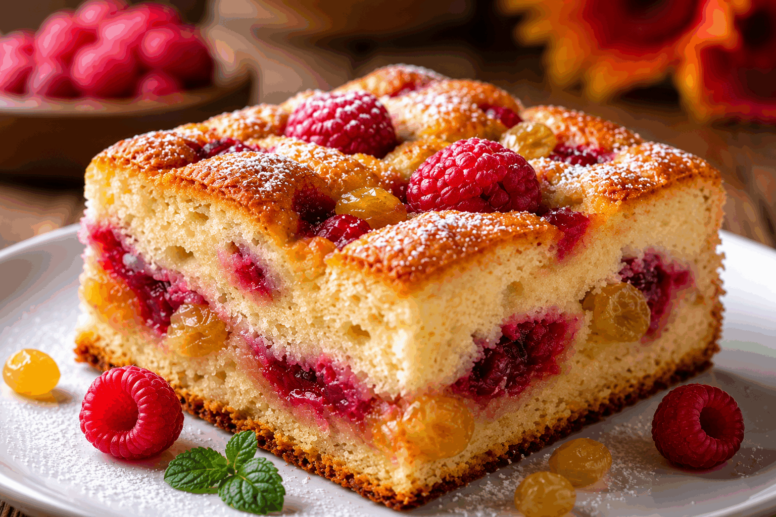 Le gâteau au yaourt aux fruits rouges qui reste moelleux 7 jours ✨