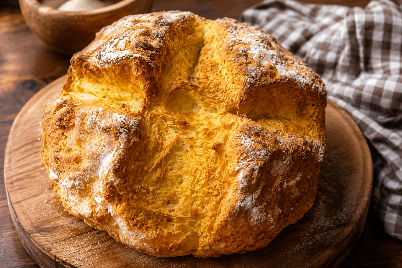 Pain maison sans levure : 5 minutes, sans repos ni pétrissage ✨