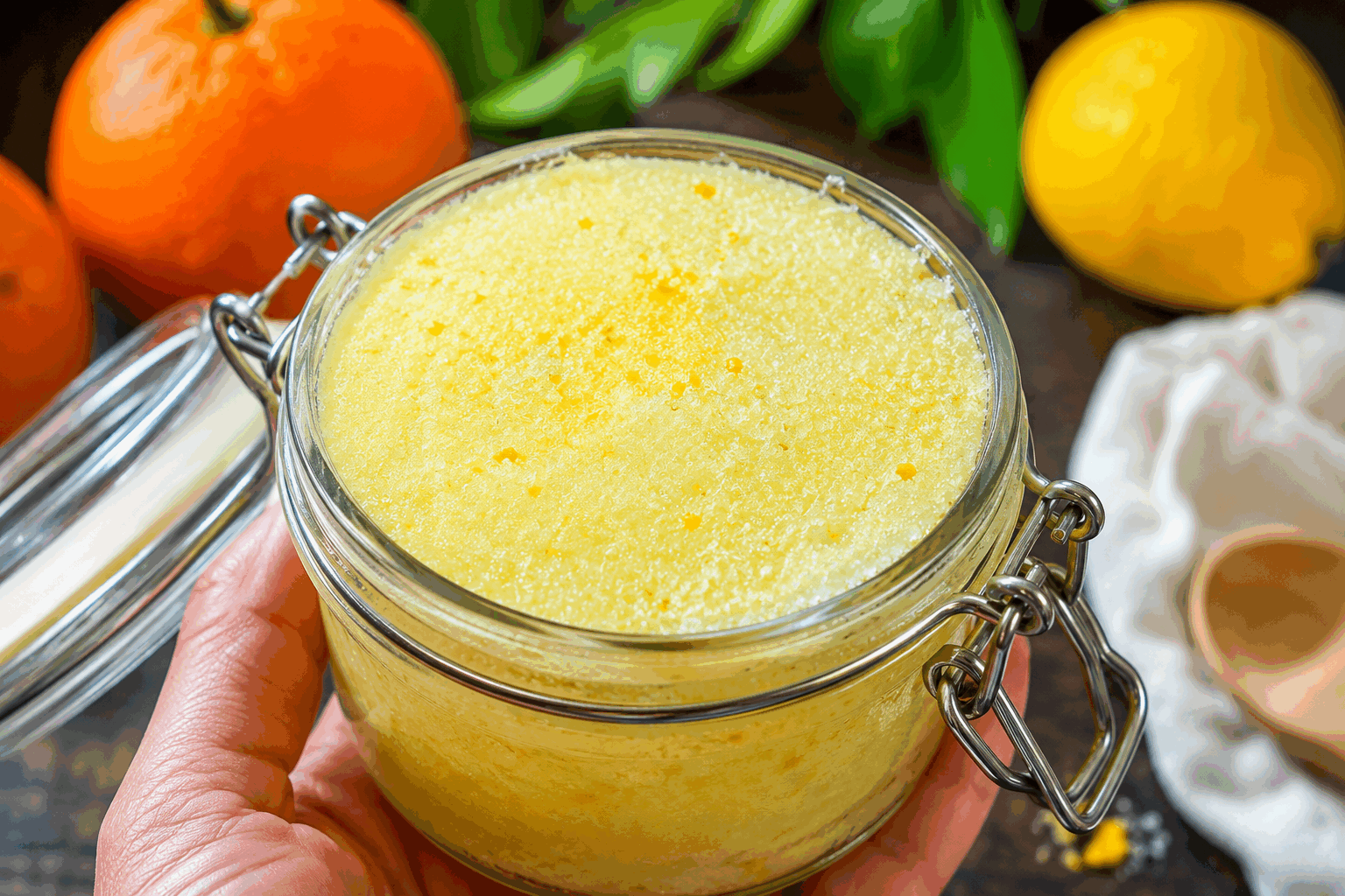 Pesto citron-orange : 4 ingrédients, prêt en 2 minutes pour bluffer tout le monde 🍋