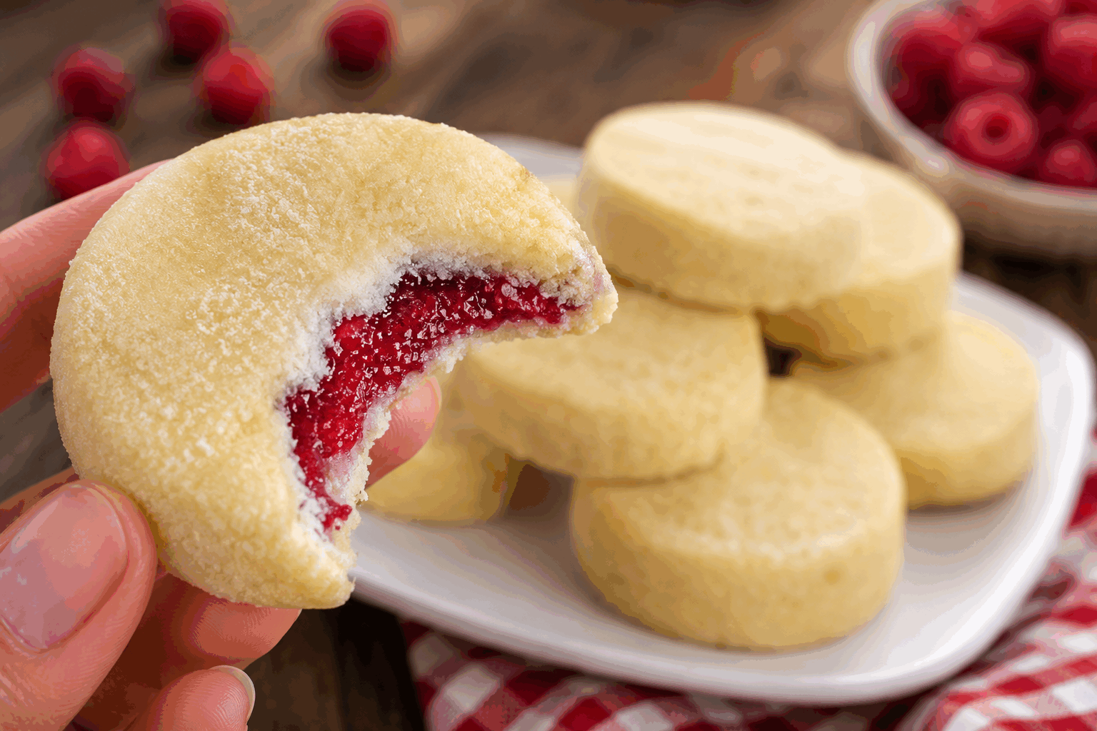 Petit gâteau sans cuisson aux 3 ingrédients simples et son cœur fruité à tomber 🍰 Description Découvrez ce petit gâteau gourmand, préparé sans cuisson et composé de seulement trois ingrédients simples. Sa texture fondante et son cœur fruité apportent une touche de fraîcheur et de douceur, idéale pour une pause sucrée rapide ou un dessert léger en toute occasion. Informations Temps de préparation : 15 minutes Temps de cuisson : 0 minute Nombre de portions : 6 petits gâteaux Difficulté : Facile Ingrédients Pour la base 150 g de biscuits secs (type petits-beurre ou spéculoos) 60 g de beurre fondu Pour le cœur fruité 100 g de confiture de fruits rouges (framboise, fraise ou fruits rouges mélangés) Pour l’enrobage 150 g de chocolat noir ou au lait (selon préférence) Préparation Émiettez finement les biscuits secs dans un bol à l’aide d’un rouleau à pâtisserie ou d’un mixeur. Mélangez les miettes de biscuits avec le beurre fondu jusqu’à obtenir une pâte sableuse et homogène. Répartissez la moitié de ce mélange dans des moules à mini-gâteaux ou à muffins, tassez bien pour former la base. Déposez une petite cuillère de confiture au centre de chaque moule, en veillant à ne pas dépasser les bords. Couvrez délicatement avec le reste de la pâte de biscuits en tassant légèrement pour enfermer la confiture. Placez les petits gâteaux au réfrigérateur pendant 15 minutes pour les raffermir. Faites fondre le chocolat au bain-marie ou au micro-ondes par tranches de 30 secondes, en remuant entre chaque, jusqu’à obtenir une texture lisse. Démoulez les petits gâteaux et trempez-les rapidement dans le chocolat fondu pour les enrober totalement, puis déposez-les sur une grille ou du papier sulfurisé. Laissez durcir le chocolat au réfrigérateur pendant au moins 30 minutes avant de servir. Astuces Choisissez une confiture bien lisse pour faciliter le nappage et éviter qu’elle ne coule lors de l’enrobage. Pour un goût plus gourmand, ajoutez une pincée de cannelle ou d’extrait de vanille dans la pâte à biscuits. Utilisez des moules en silicone pour faciliter le démoulage sans casser les petits gâteaux. Conservez ces petits gâteaux au réfrigérateur dans une boîte hermétique et consommez-les dans les 3 jours. Service Servez ces petits gâteaux frais, accompagnés d’une tasse de thé ou de café. Ils sont parfaits pour un goûter rapide, un dessert improvisé ou une fin de repas légère et fruitée.